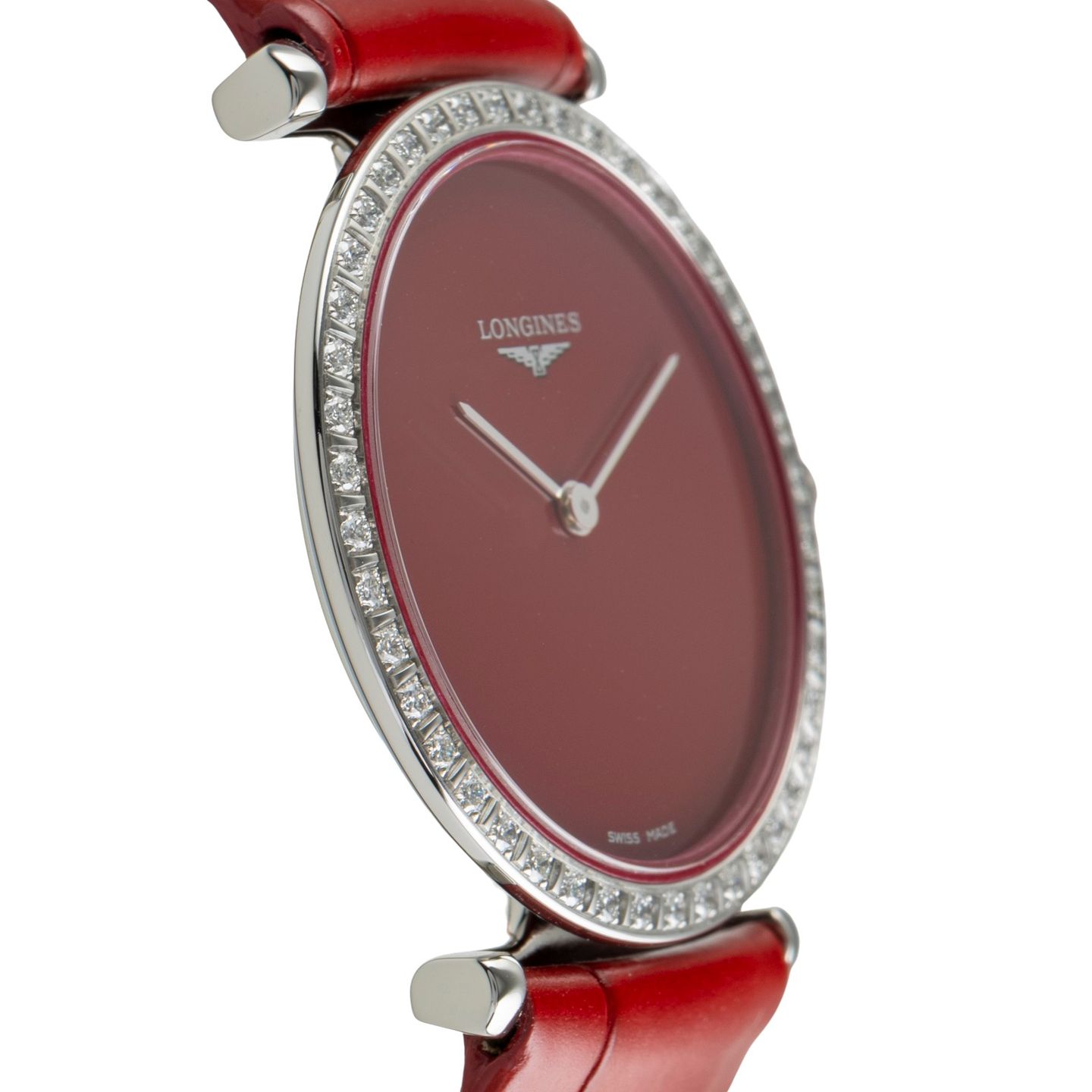 Longines La Grande Classique L4.523.0.91.2 (Unknown (random serial)) - Red dial 29 mm Steel case (7/8)