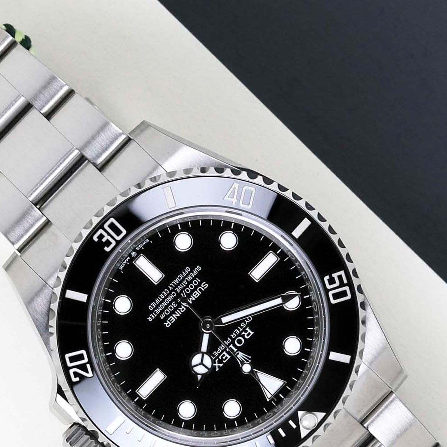 Rolex Submariner No Date 124060 (2024) - Zwart wijzerplaat 41mm Staal (4/8)