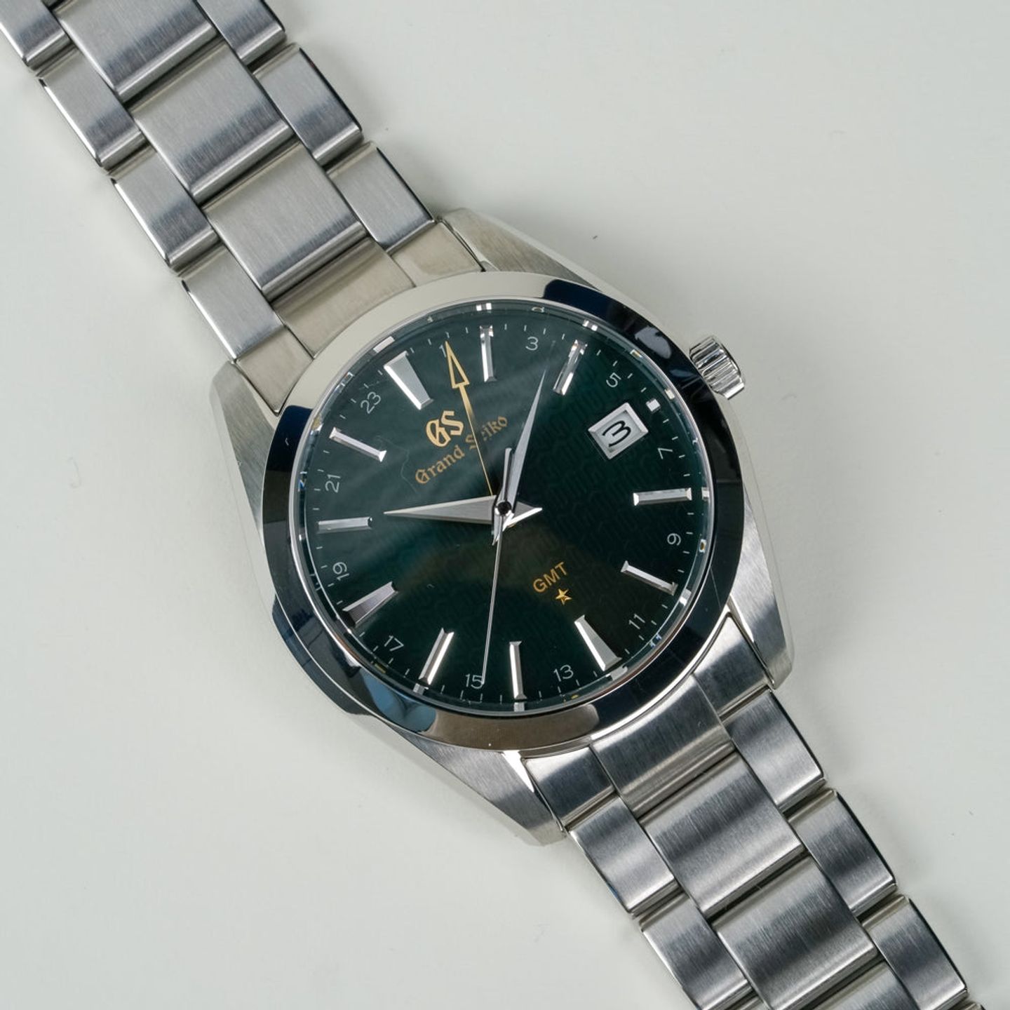Grand Seiko Heritage Collection SBGN007 (2018) - Groen wijzerplaat 41mm Staal (4/8)
