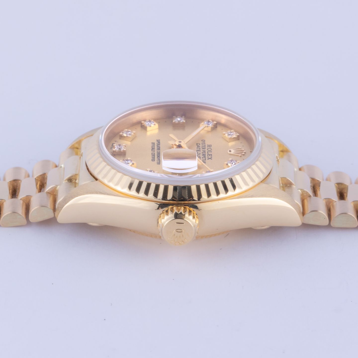 Rolex Lady-Datejust 69178 (1993) - 26 mm Yellow Gold case (6/8)