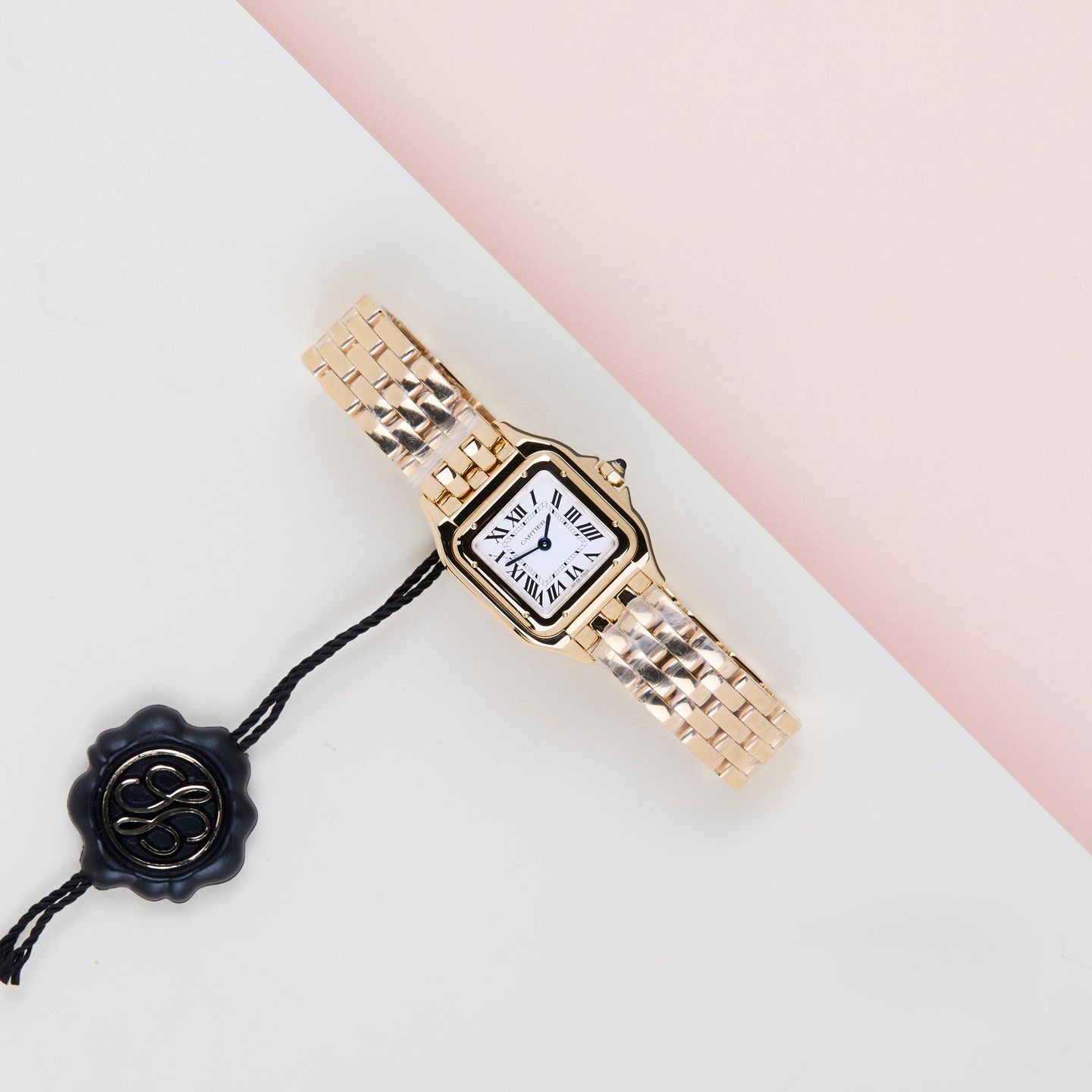 Cartier Panthère WGPN0059 (2025) - Wit wijzerplaat 22mm Geelgoud (2/8)