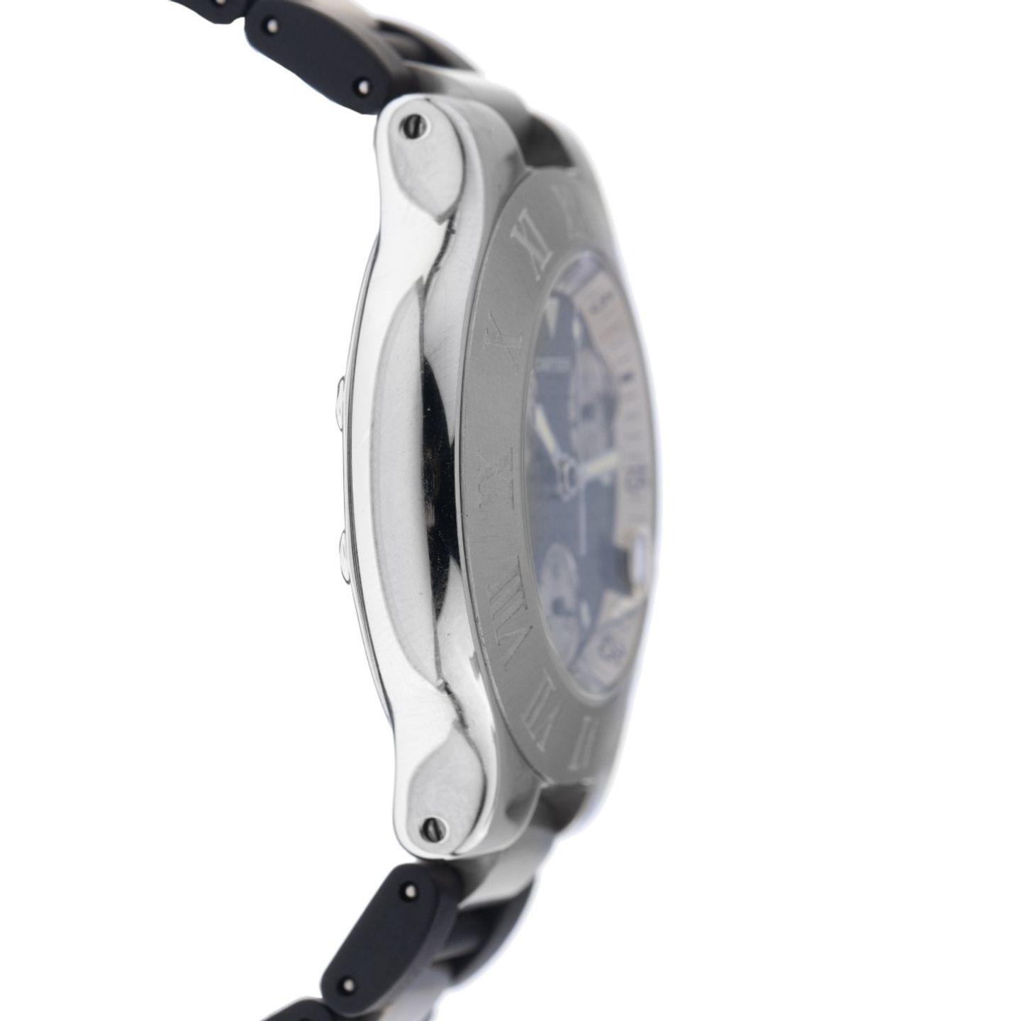 Cartier 21 Chronoscaph 2424 (2000) - 38mm Staal (5/8)