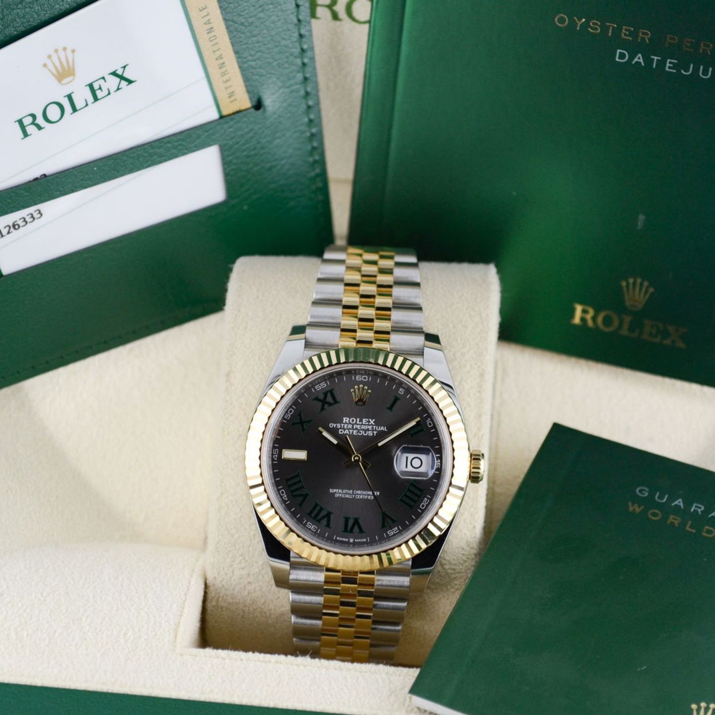 Rolex Datejust 41 126333 (2019) - 41 mm Gold/Steel case (7/7)
