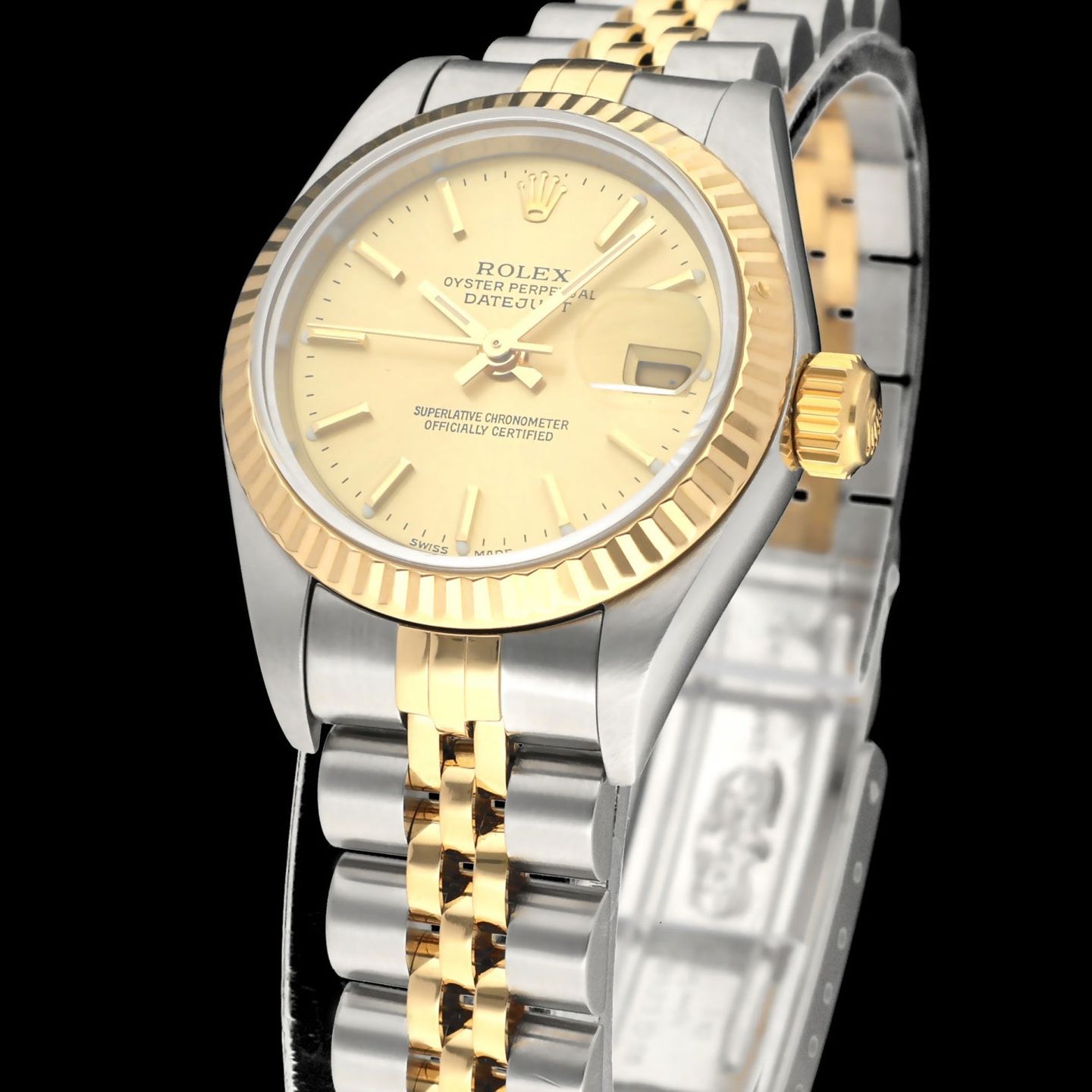 Rolex Lady-Datejust 79173 (2002) - 26mm Goud/Staal (6/8)