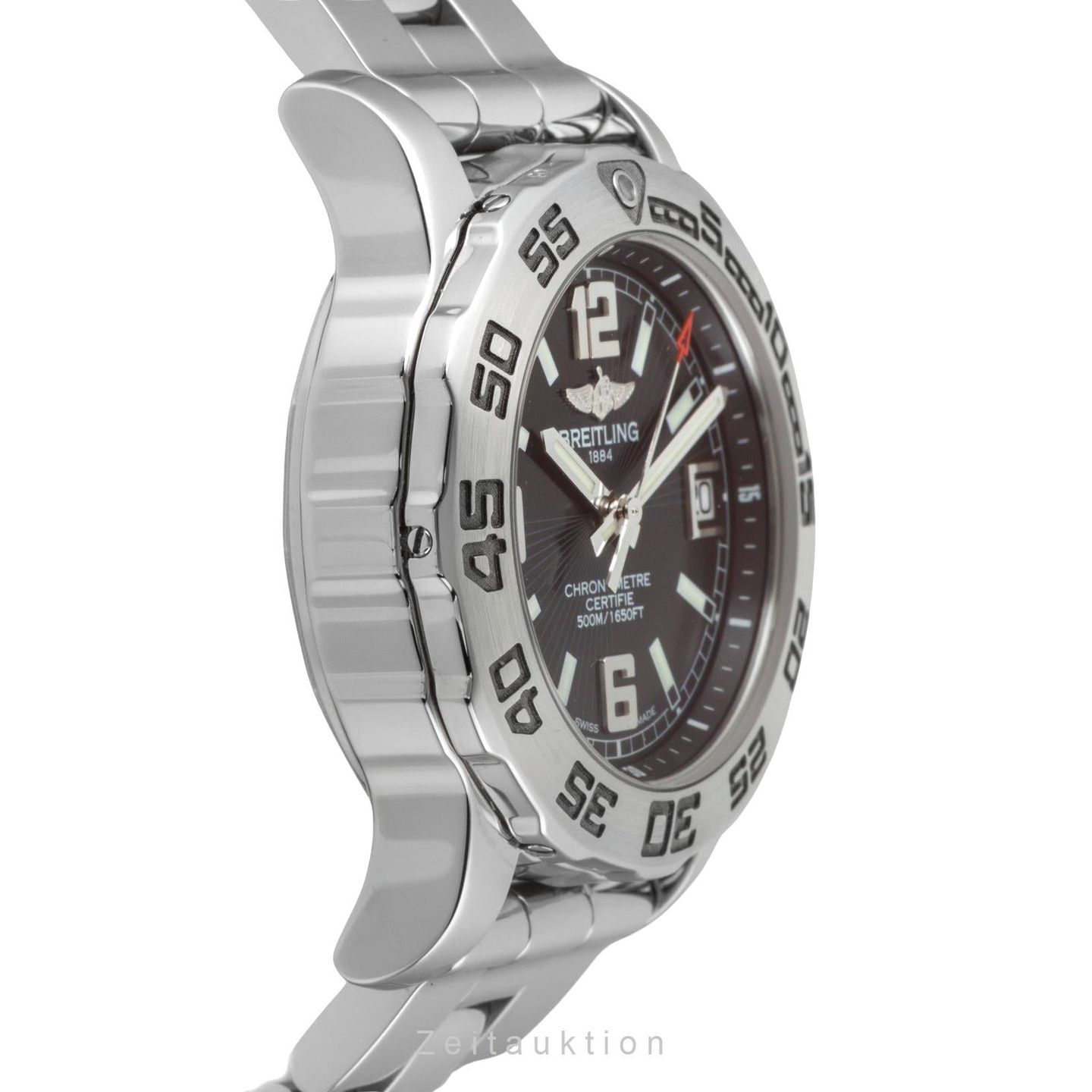 Breitling Colt Lady A7738711/BB51 (Onbekend (willekeurig serienummer)) - Zwart wijzerplaat 33mm Staal (6/8)
