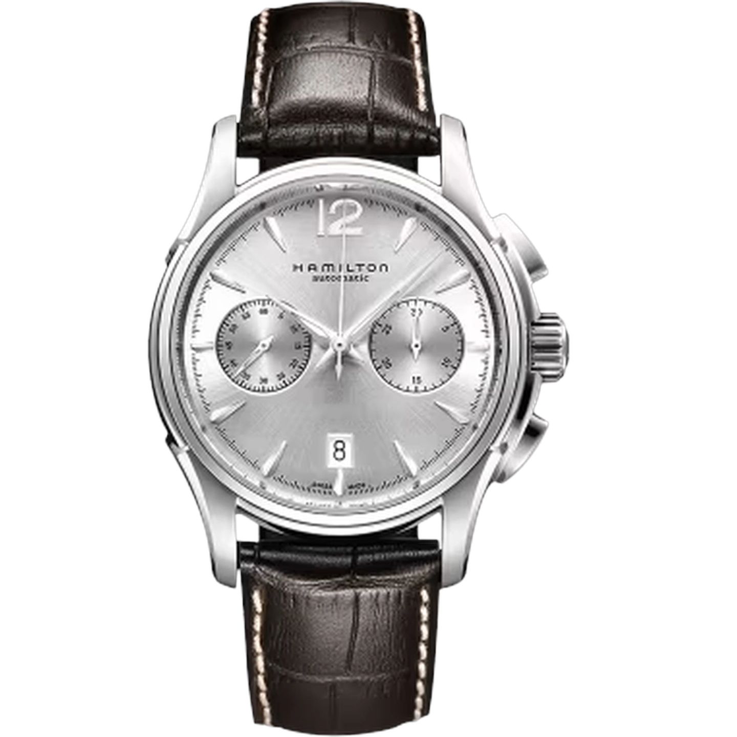 Hamilton Jazzmaster Auto Chrono H32606855 (2025) - Zilver wijzerplaat 42mm Staal (1/1)