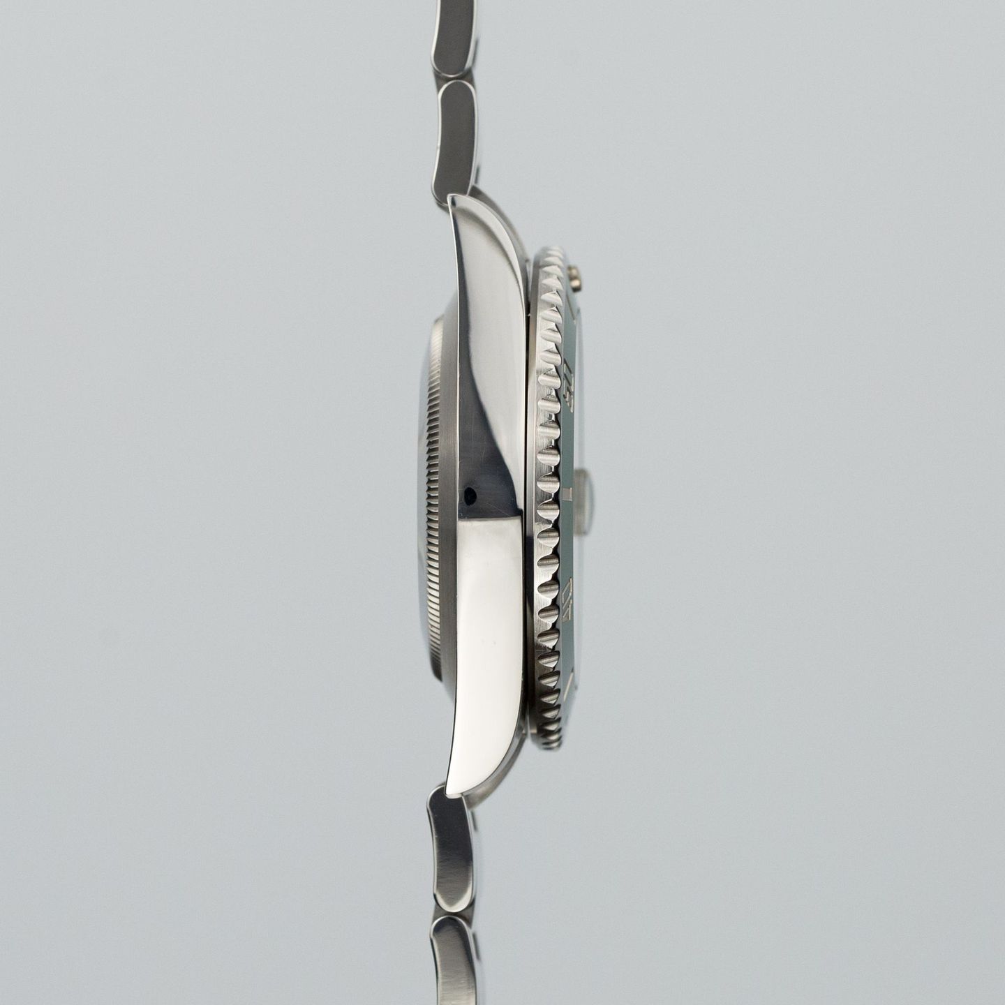 Rolex Submariner Date 116610LV (2017) - Groen wijzerplaat 40mm Staal (7/8)