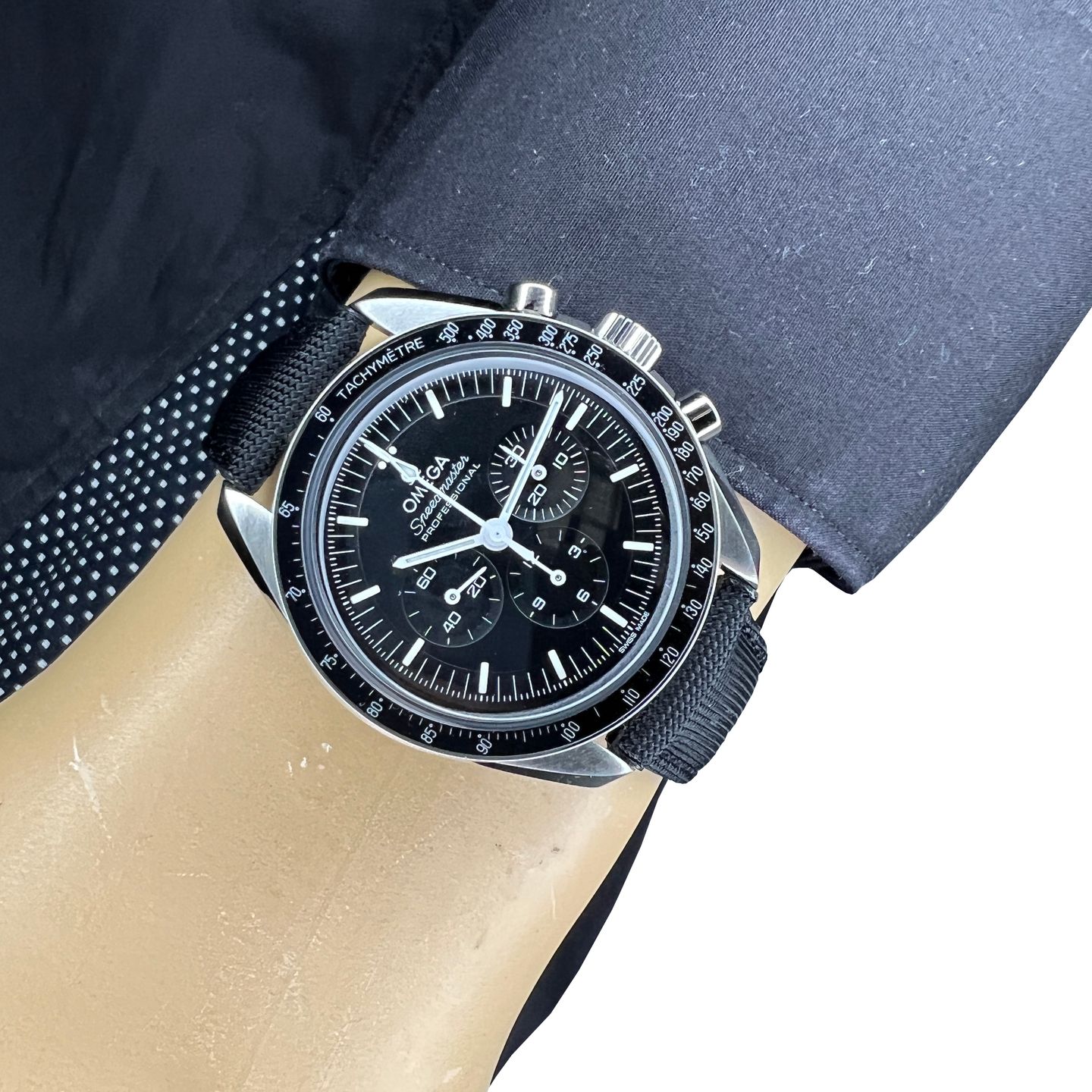 Omega Speedmaster Professional Moonwatch 310.32.42.50.01.001 (2024) - Zwart wijzerplaat 42mm Staal (2/7)