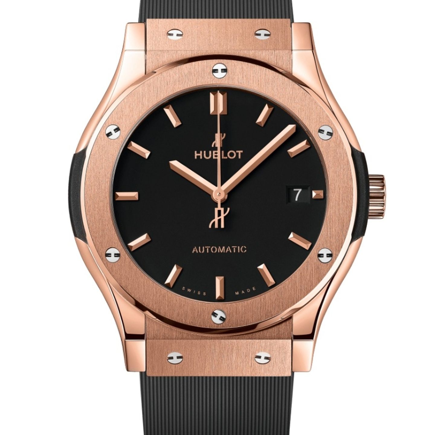 Hublot Classic Fusion 542.OX.1181.LR (2023) - Black dial 42 mm Rose Gold case (1/1)