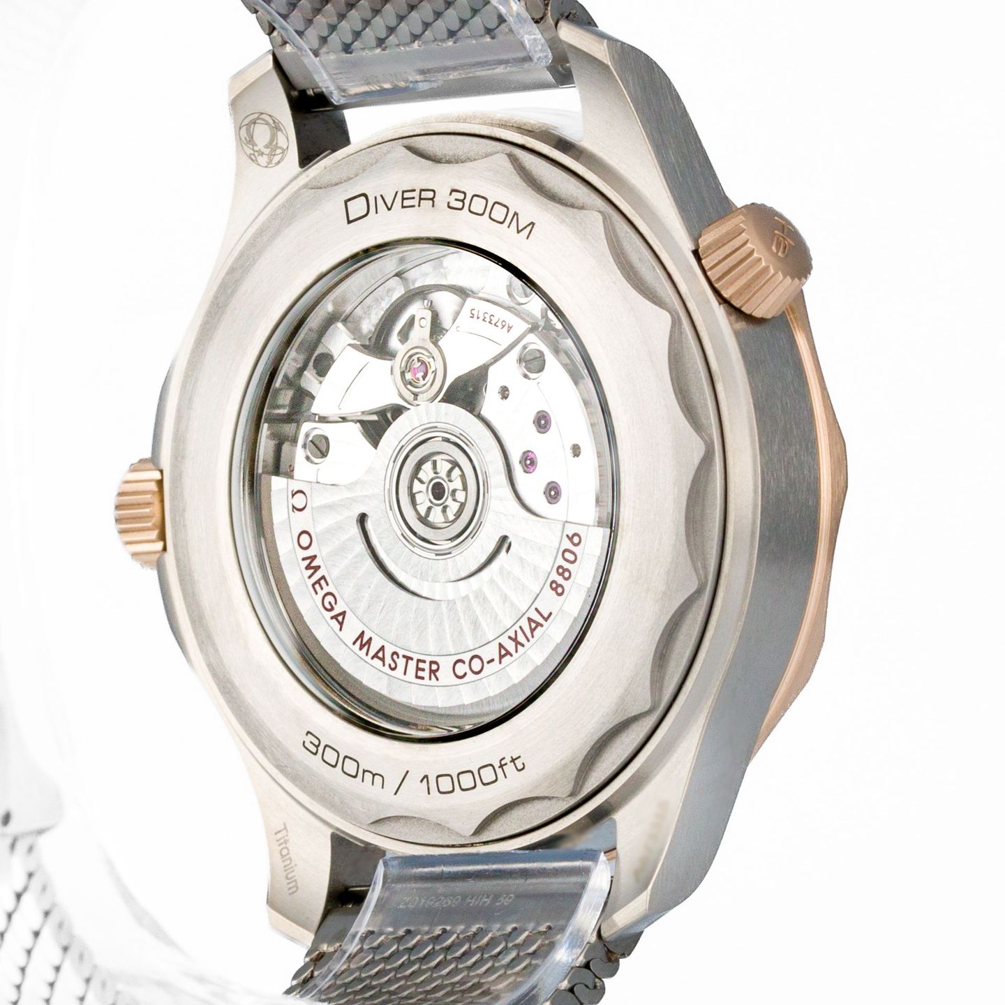 Omega Seamaster Diver 300 M 210.90.42.20.10.001 (2025) - Green dial 42 mm Titanium case (3/5)