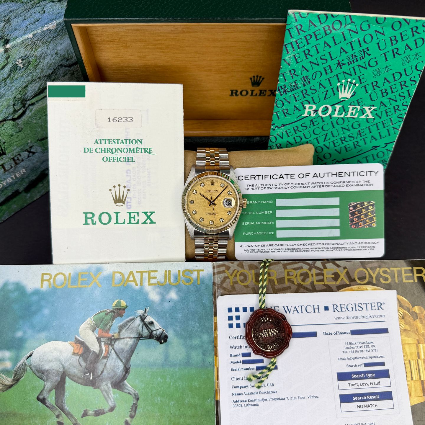 Rolex Datejust 36 16233 - (3/4)