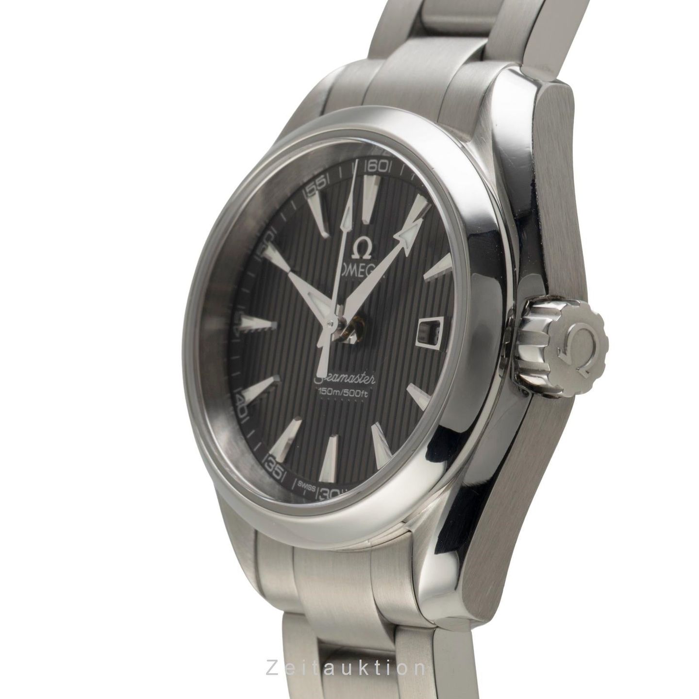 Omega Seamaster Aqua Terra 231.10.30.61.06.001 (Unknown (random serial)) - Grey dial 30 mm Steel case (5/8)