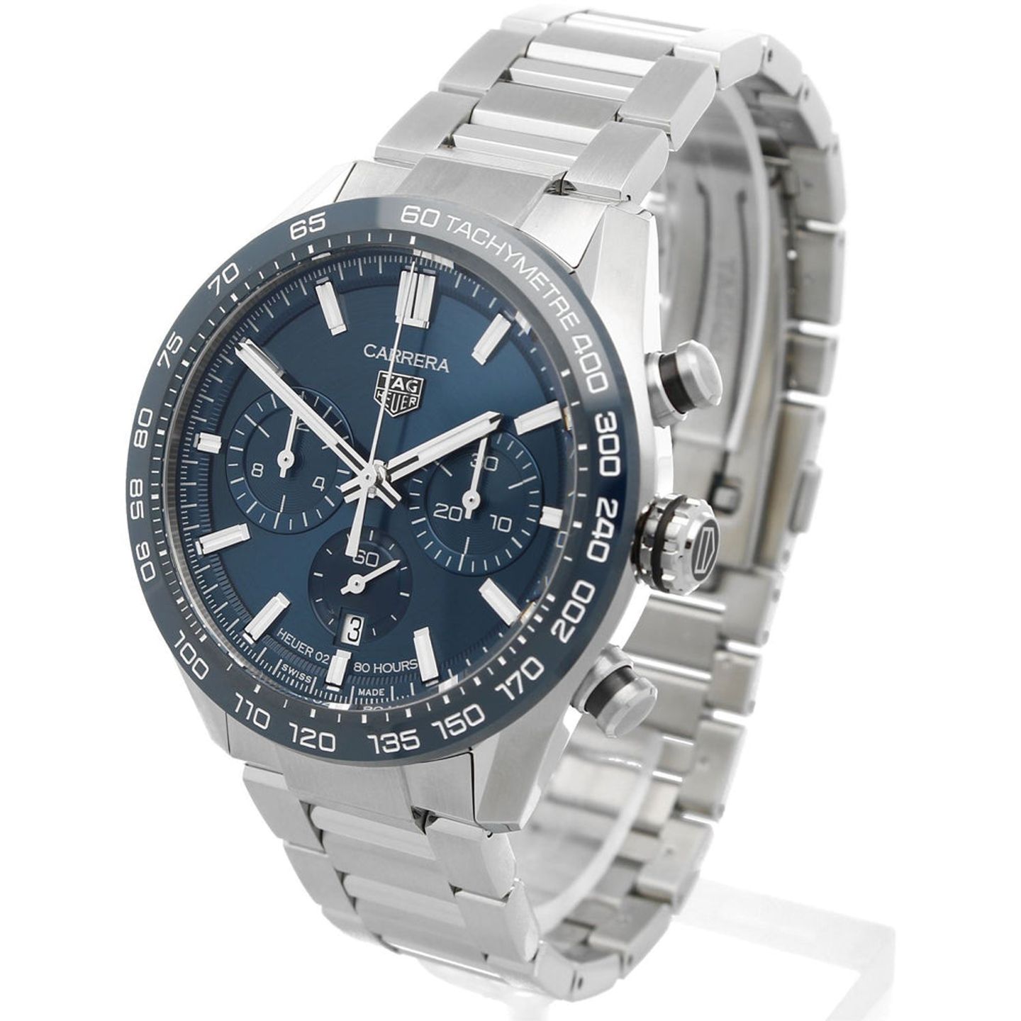 TAG Heuer Carrera CBN2A1A.BA0643 (2024) - Blue dial 44 mm Steel case (2/6)