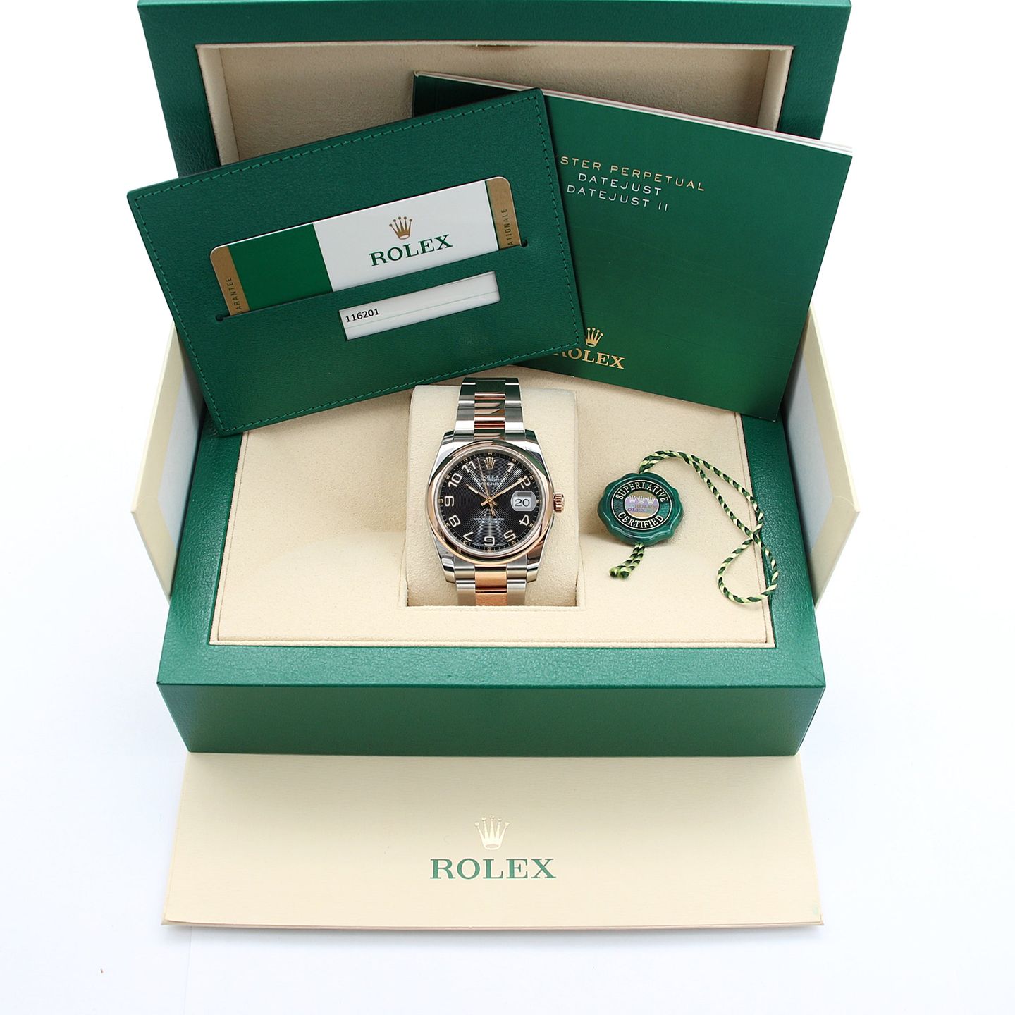 Rolex Datejust 36 116201 (Unknown (random serial)) - 36 mm Gold/Steel case (2/8)