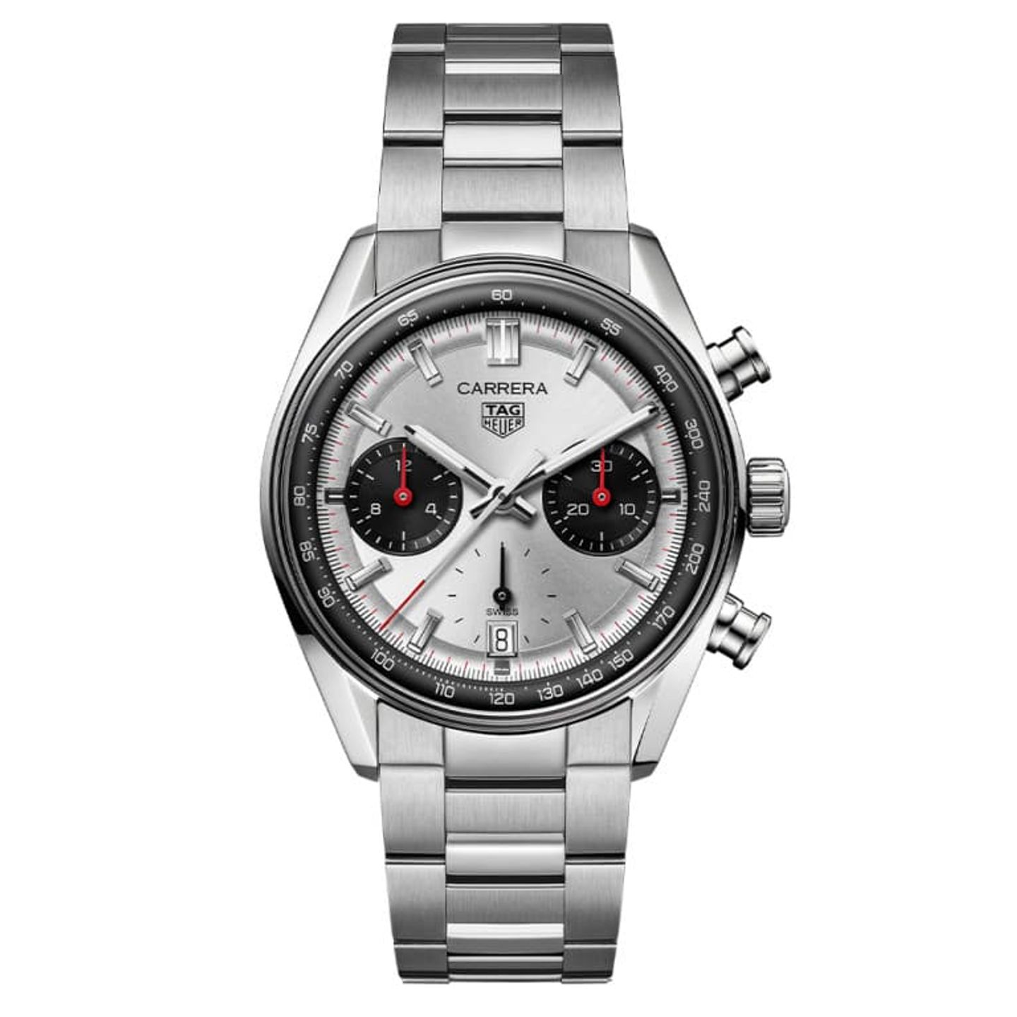 TAG Heuer Carrera CBS2216.BA0041 (2024) - Grijs wijzerplaat 39mm Staal (1/1)