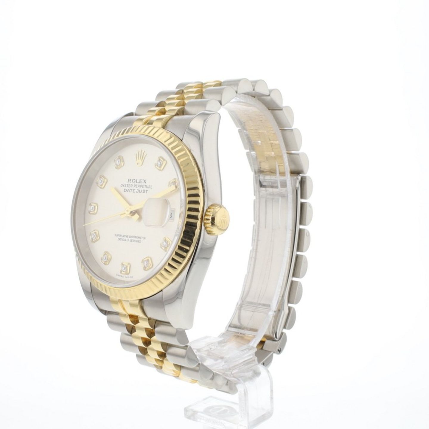Rolex Datejust 36 116233 (2006) - 36 mm Gold/Steel case (2/6)
