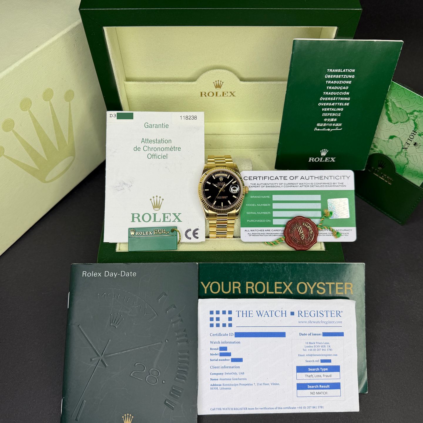 Rolex Day-Date 36 118238 - (3/8)