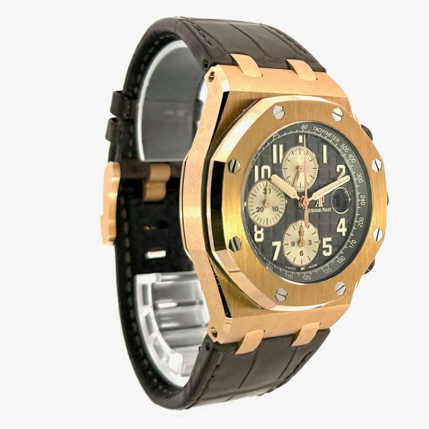 Audemars Piguet Royal Oak Offshore 26470OR.OO.A125CR.01 (2021) - Grey dial 42 mm Rose Gold case (4/8)