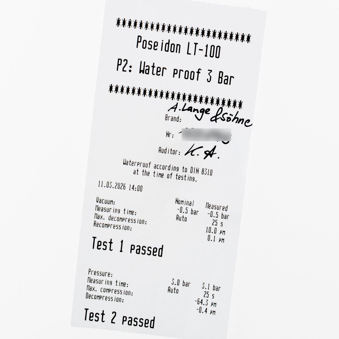 A. Lange & Söhne 1815 221.021 (2000) - Silver dial 36 mm Yellow Gold case (5/8)