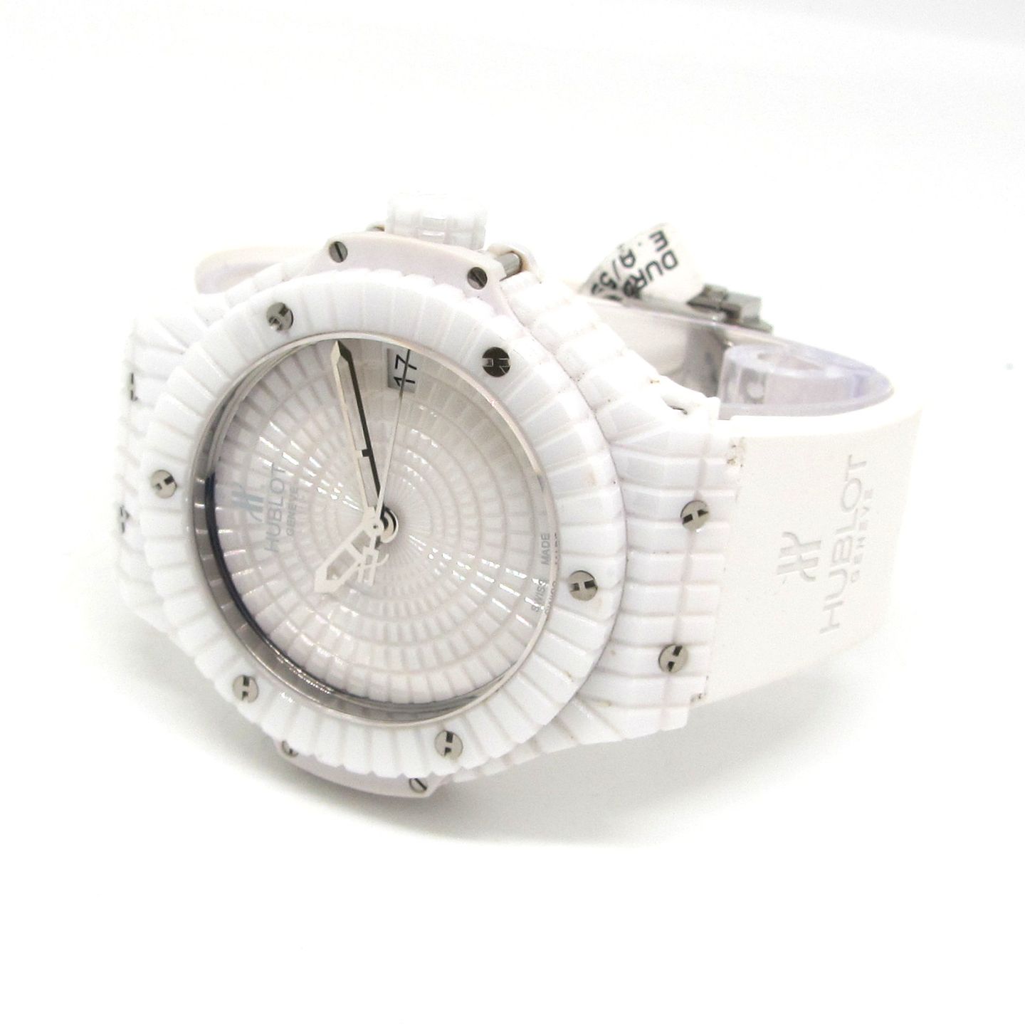 Hublot Big Bang Caviar 346.HX.2800.RW (Unknown (random serial)) - White dial 41 mm Ceramic case (5/6)