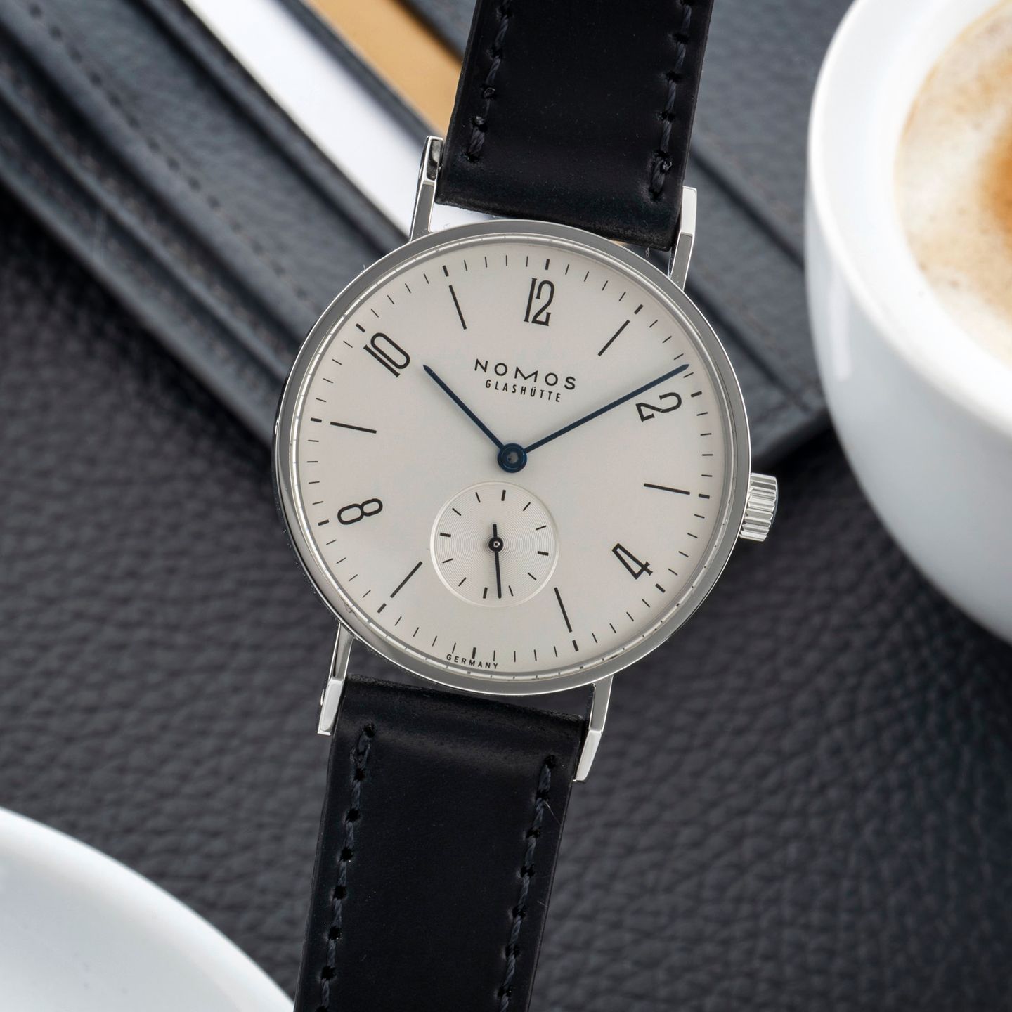 NOMOS Tangente 101 (2007) - White dial 35 mm Steel case (3/8)