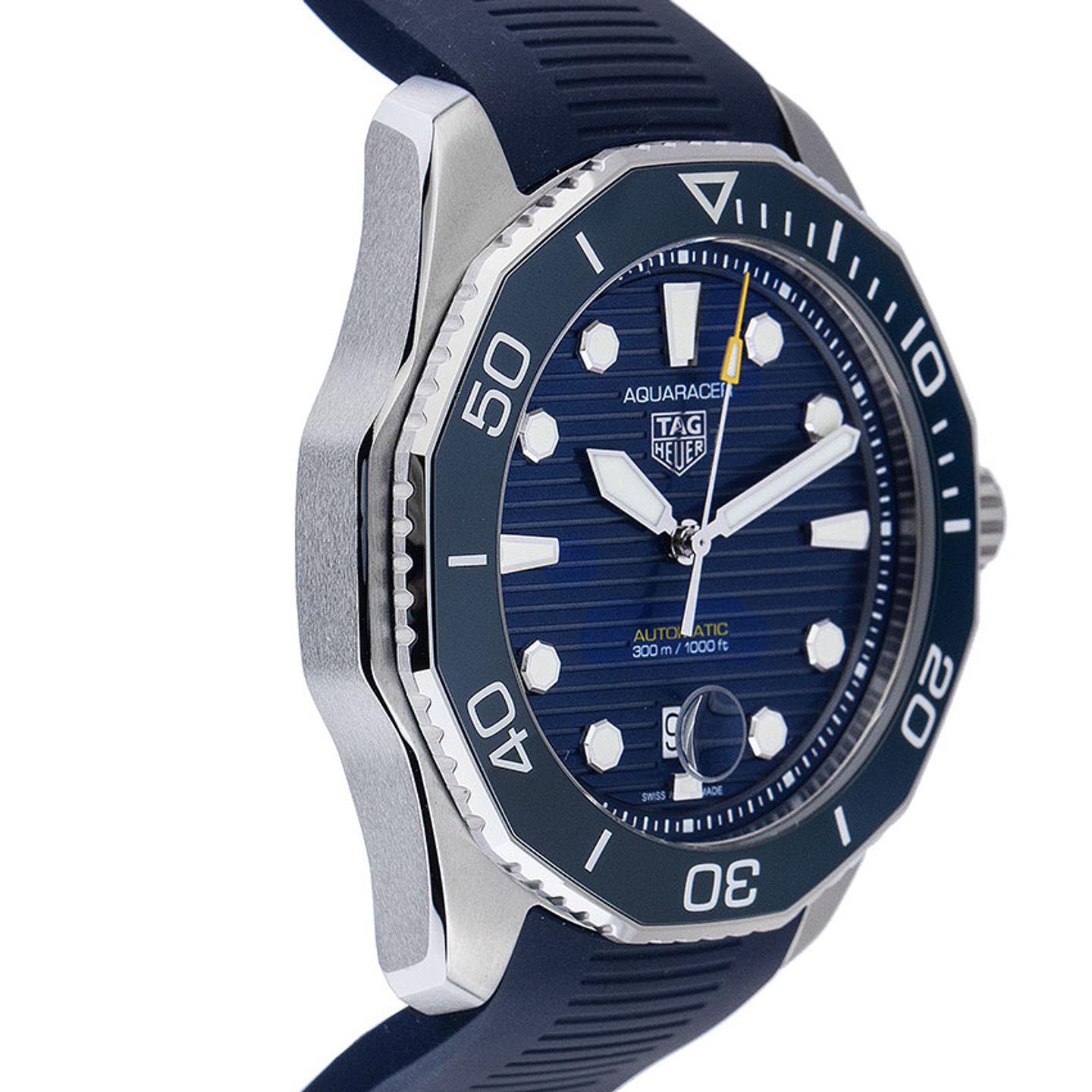 TAG Heuer Aquaracer 300M WBP201B.FT6198 (2025) - Blauw wijzerplaat 43mm Staal (5/7)