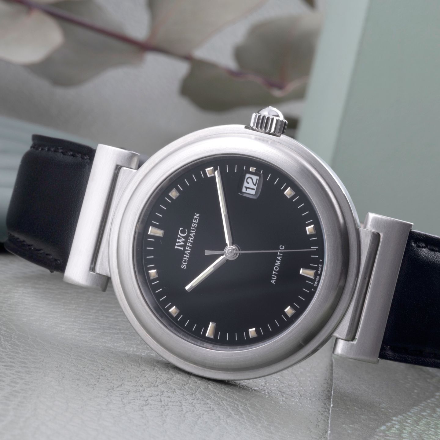 IWC Da Vinci IW352805 (1998) - Black dial 37 mm Steel case (2/8)