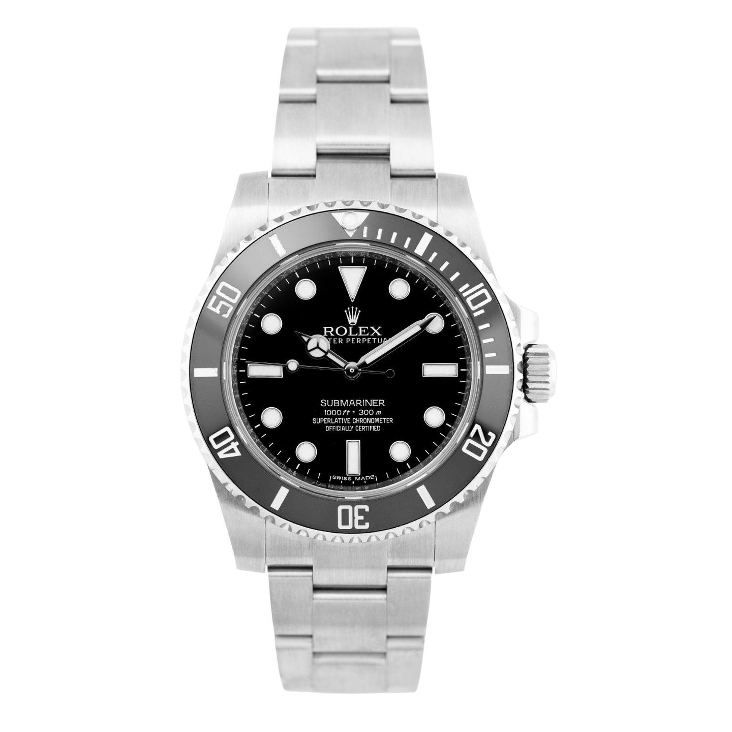 Rolex Submariner No Date 114060 (2018) - 40mm Staal (1/6)