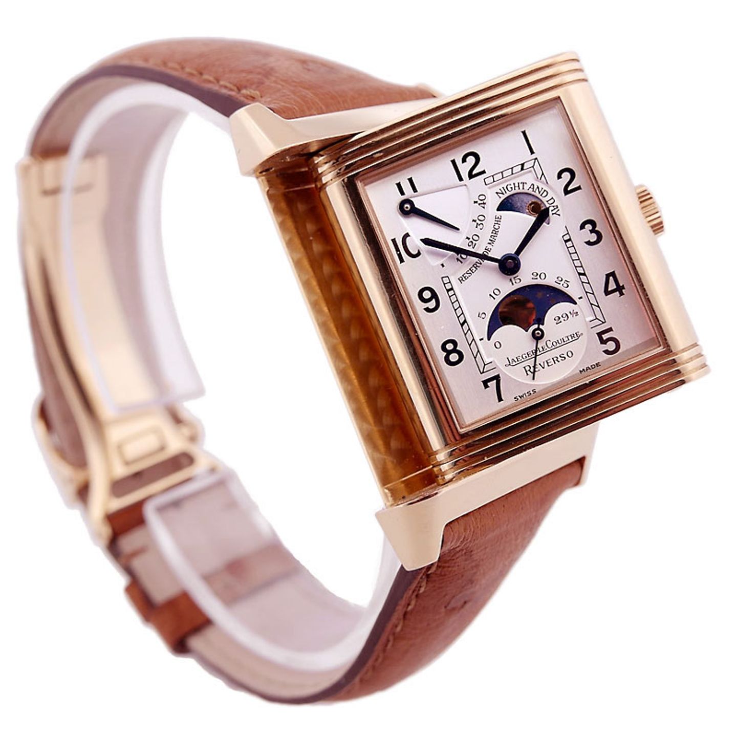 Jaeger-LeCoultre Grande Reverso 275.24.20 (2005) - Zilver wijzerplaat 26mm Roodgoud (5/6)