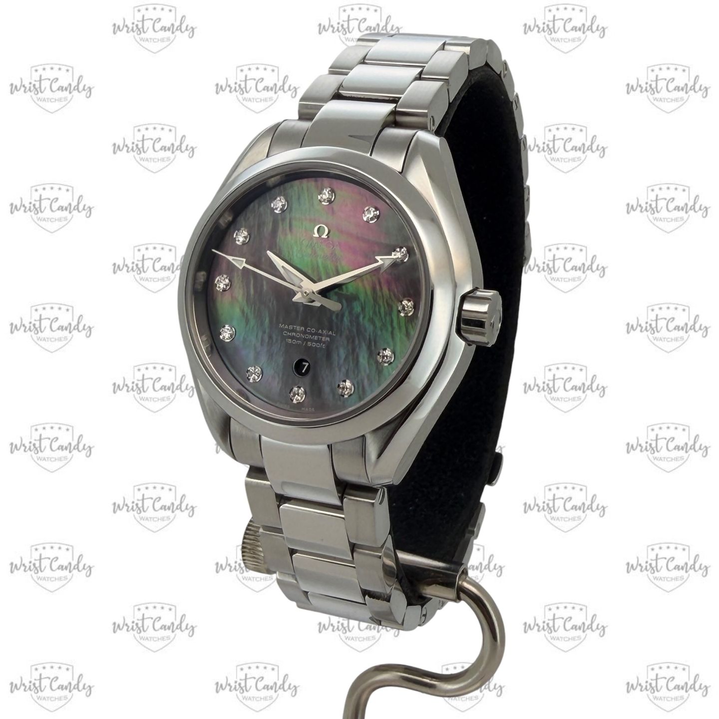 Omega Seamaster Aqua Terra 220.10.38.20.57.001 (Unknown (random serial)) - Pearl dial 38 mm Steel case (2/8)