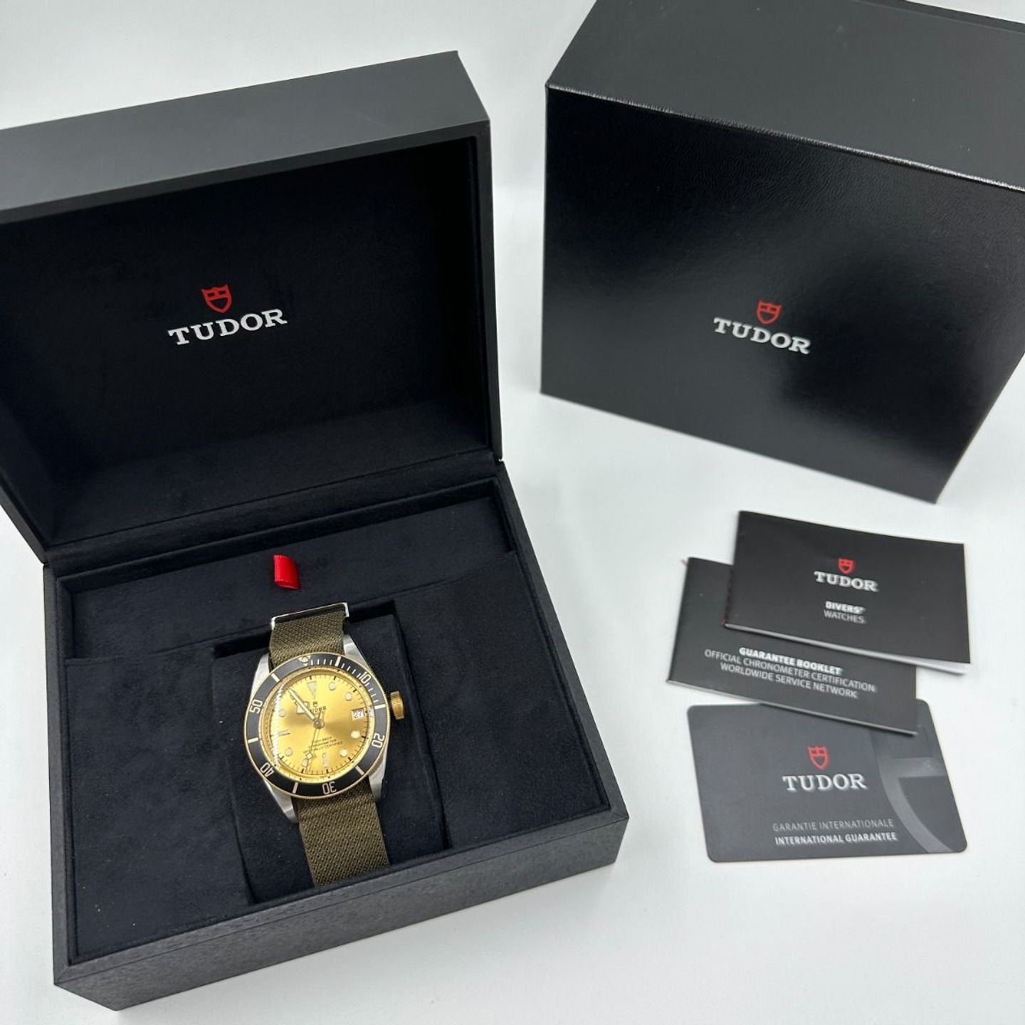 Tudor Black Bay S&G 79733N-0006 (2023) - Champagne wijzerplaat 41mm Staal (2/8)