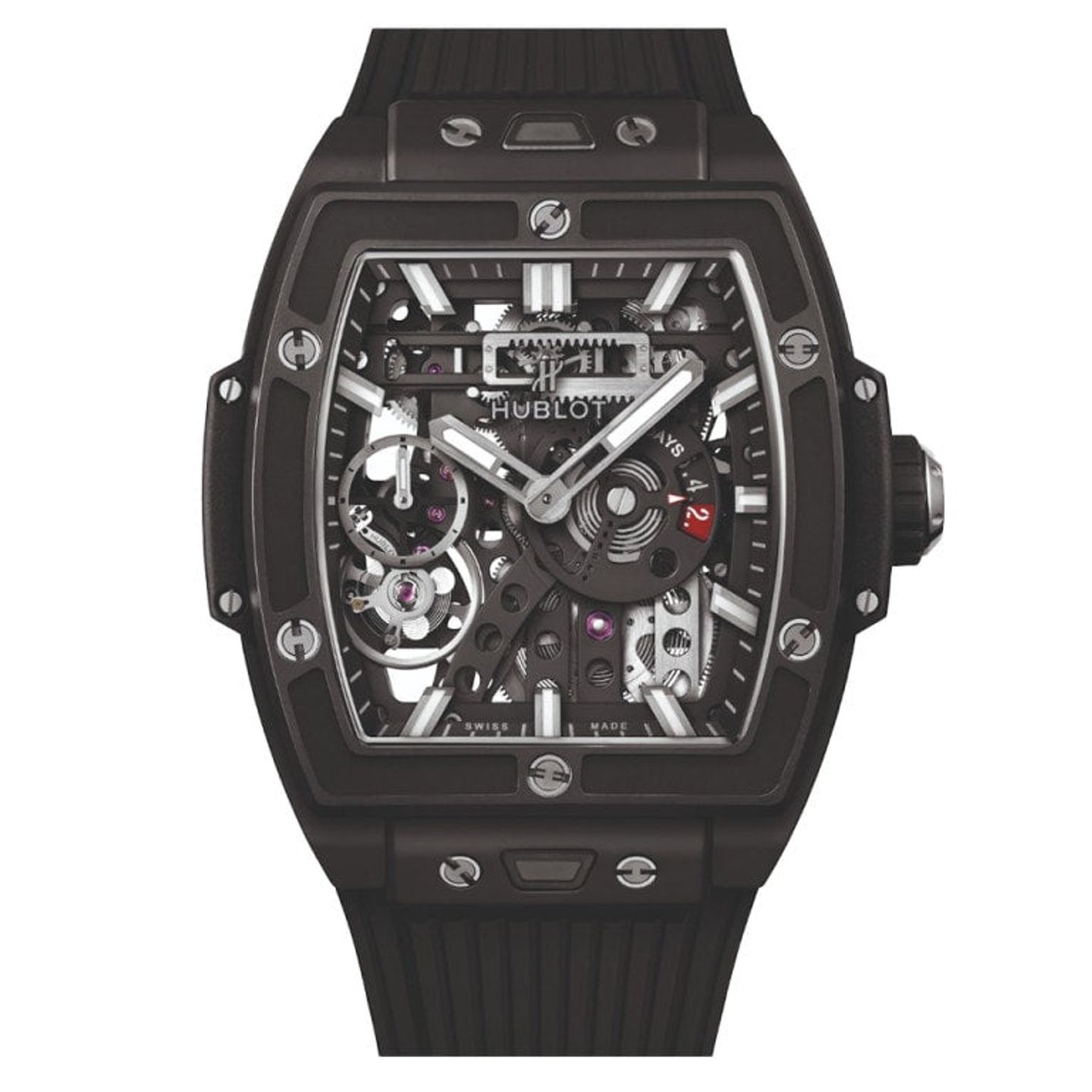 Hublot Spirit of Big Bang Meca-10 614.CI.1170.RX (2025) - Transparent dial 45 mm Ceramic case (1/1)