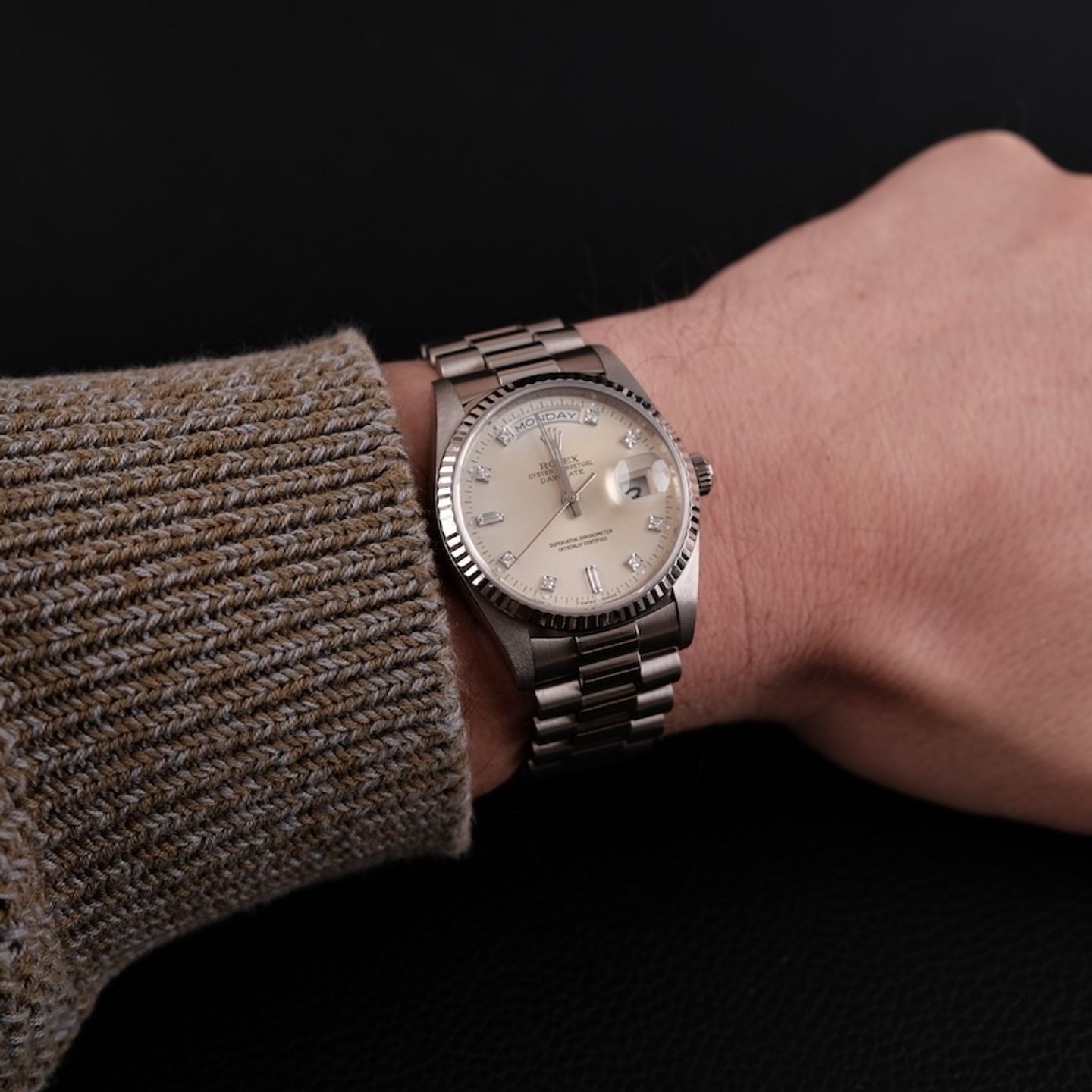 Rolex Day-Date 36 18239 (1994) - 36mm Witgoud (2/8)