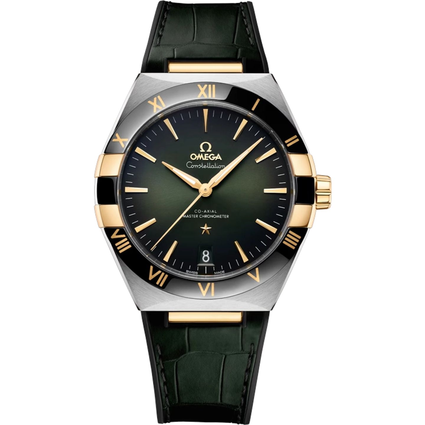 Omega Constellation 131.23.41.21.10.001 (2025) - Groen wijzerplaat 41mm Staal (1/1)