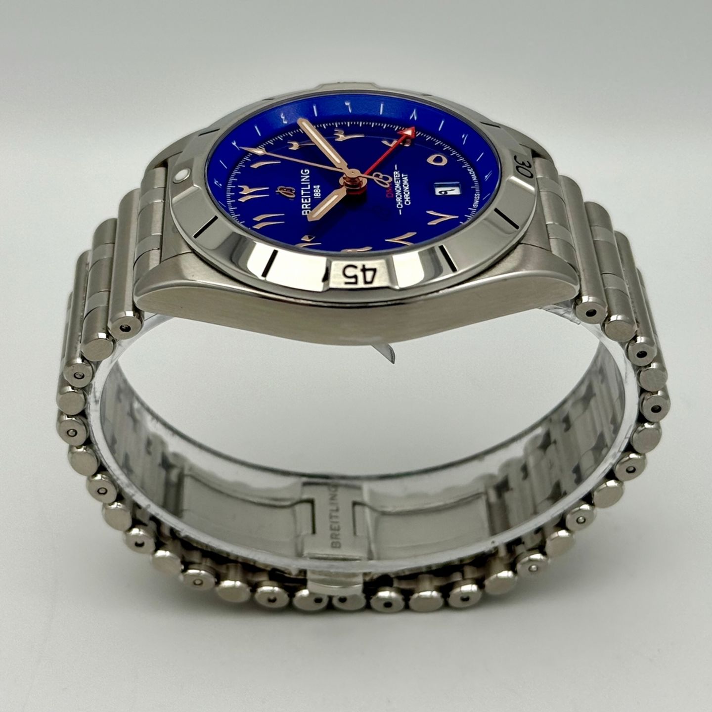 Breitling Chronomat GMT A323989A1C2A1 (2024) - Blue dial 40 mm Steel case (14/16)