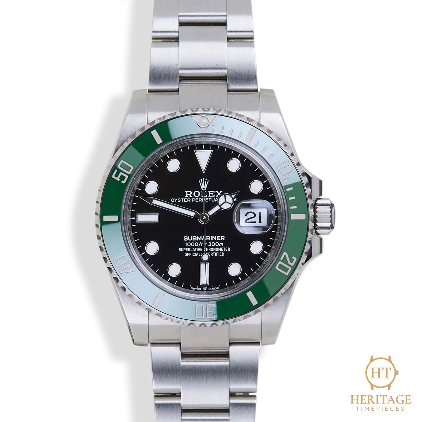 Rolex Submariner Date 126610LV (2025) - Zwart wijzerplaat 41mm Staal (3/8)