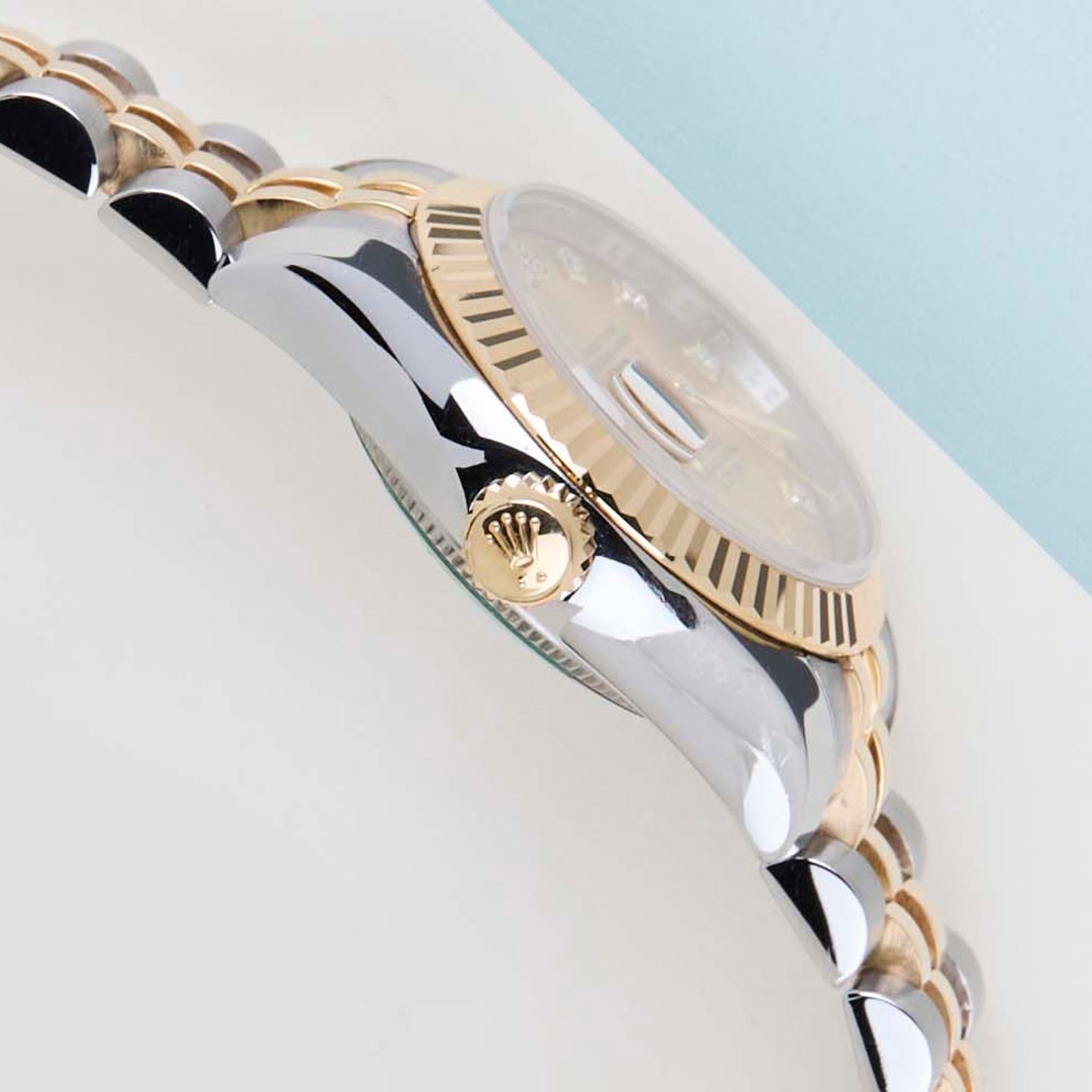 Rolex Lady-Datejust 179173 (2015) - 26 mm Gold/Steel case (8/8)