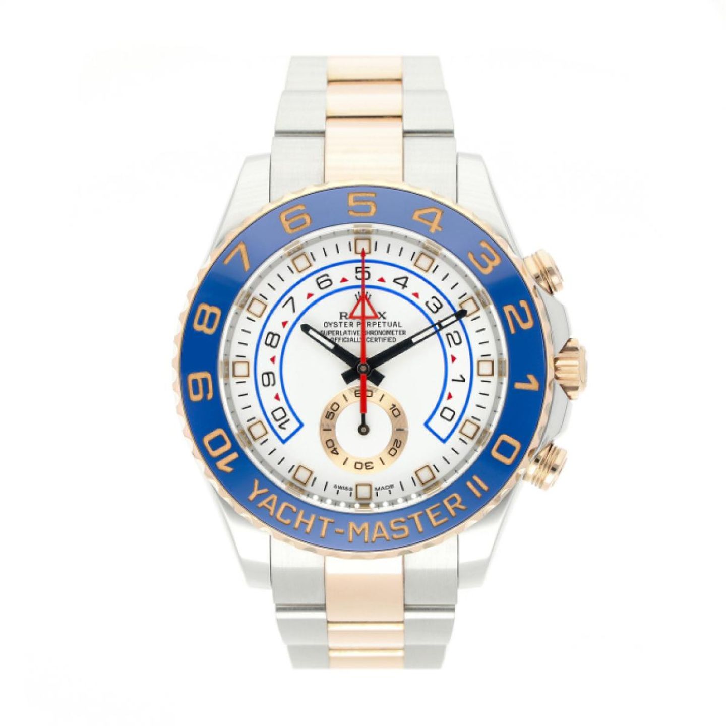 Rolex Yacht-Master II 116681 (2014) - 44mm Goud/Staal (1/5)