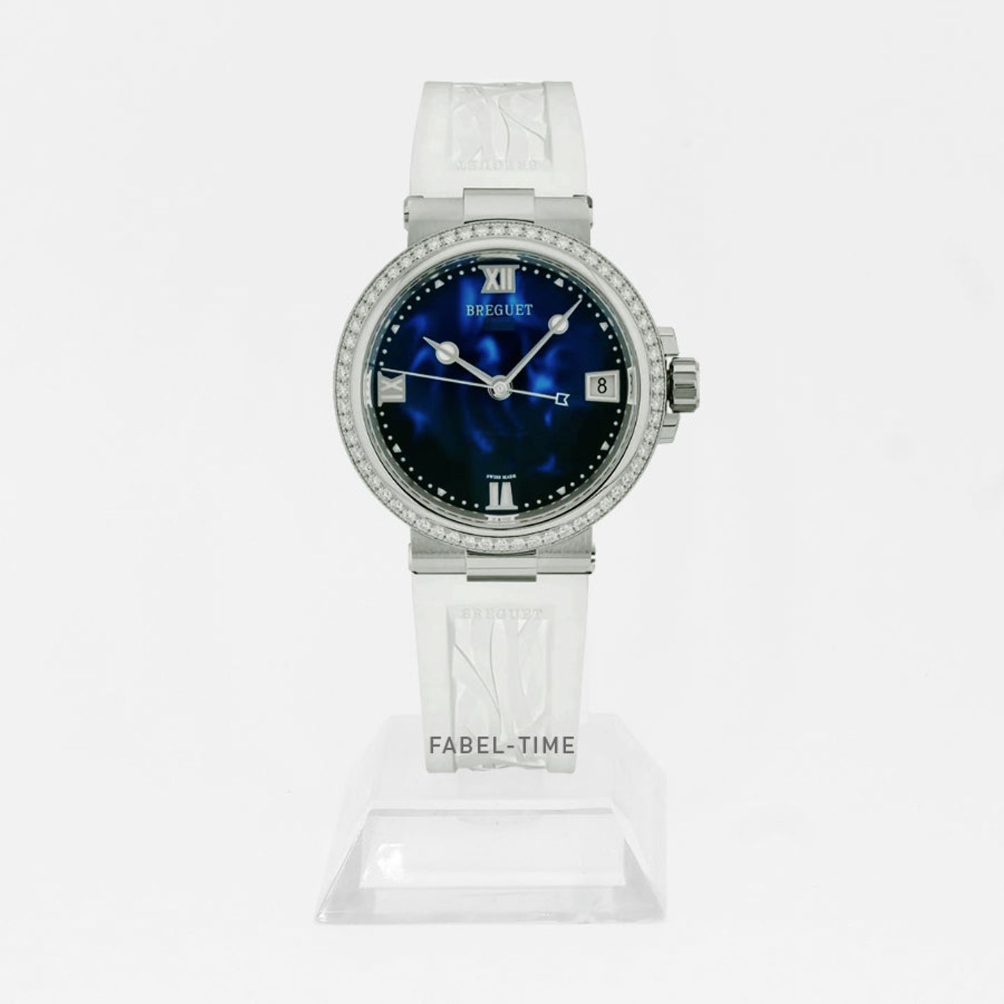 Breguet Marine 9518ST/E2/584/D000 (2024) - Blue dial 34 mm Steel case (1/1)