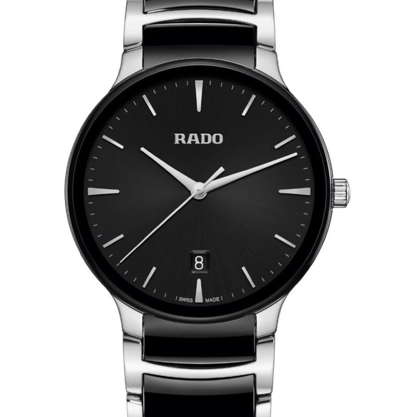 Rado Centrix R30021152 (2026) - Zwart wijzerplaat 40mm Staal (5/5)