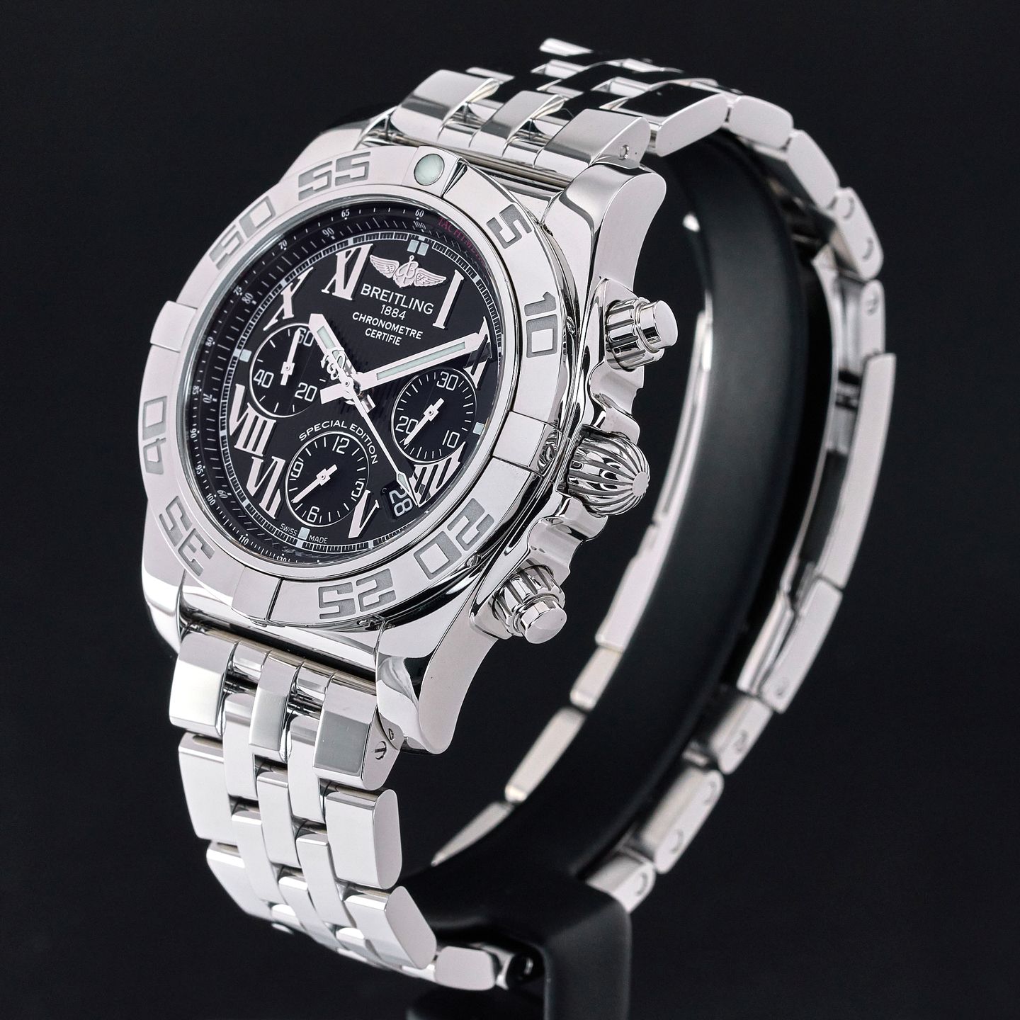 Breitling Chronomat 44 AB011012/BD89 (2018) - Black dial 44 mm Steel case (4/8)