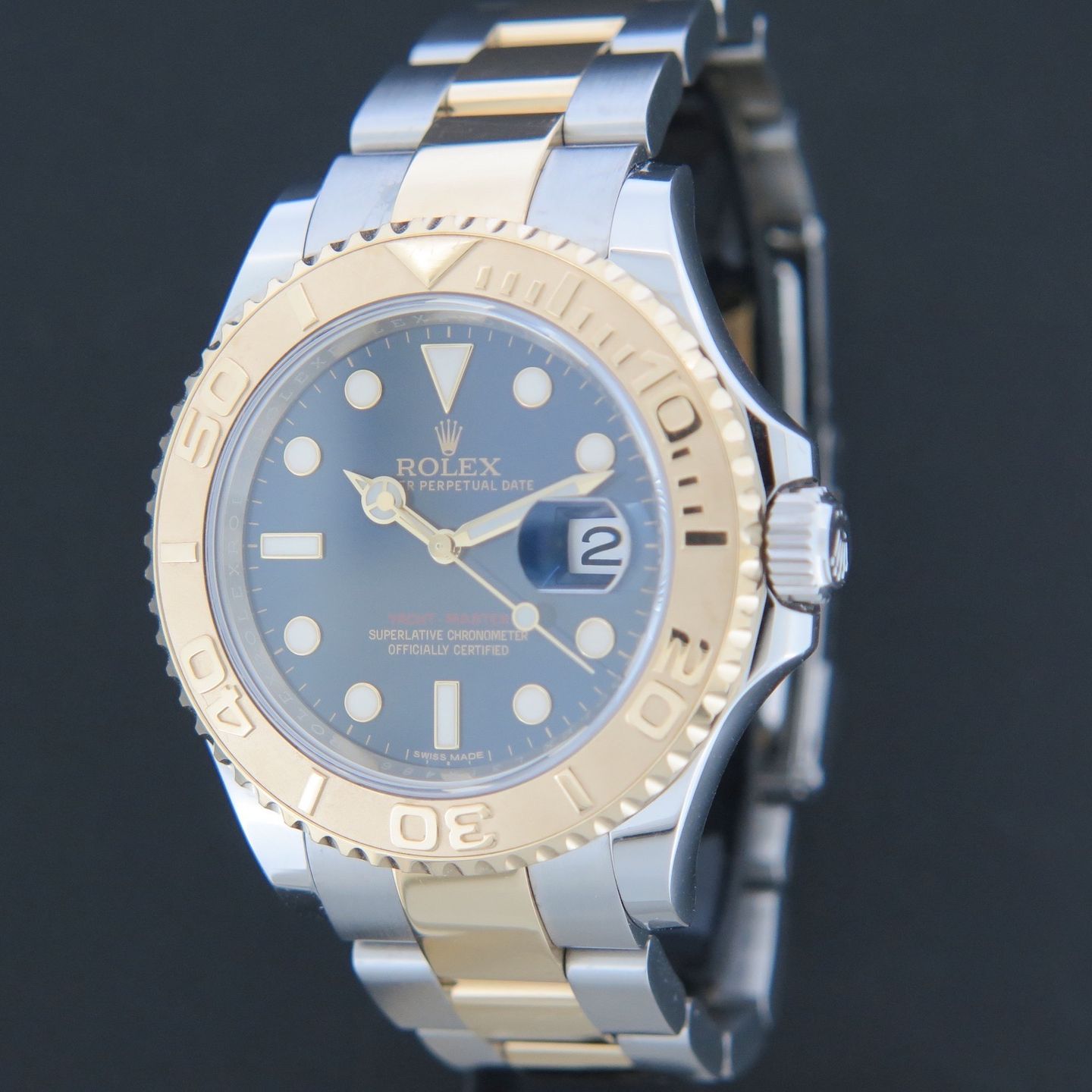 Rolex Yacht-Master 40 16623 (2015) - 40mm Goud/Staal (1/4)