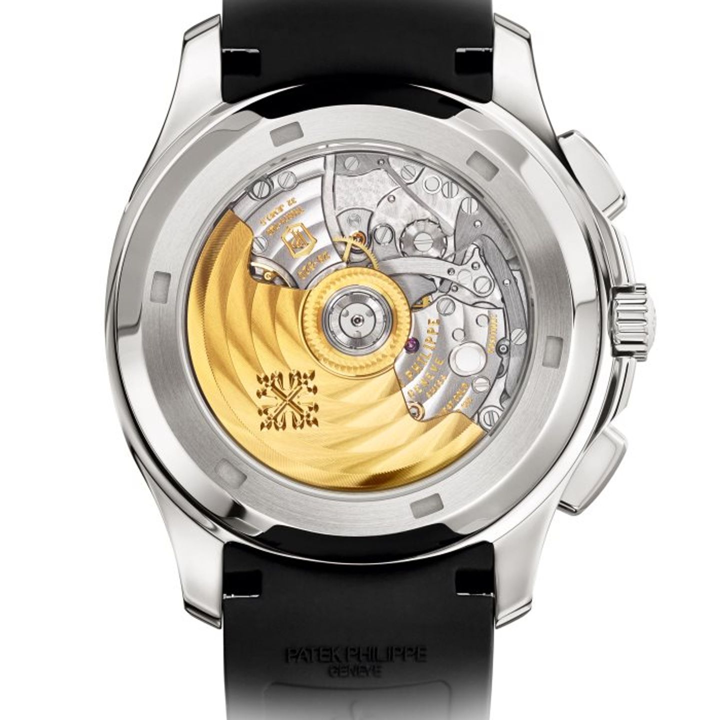 Patek Philippe Aquanaut 5968A-001 (2022) - Black dial 42 mm Steel case (2/3)