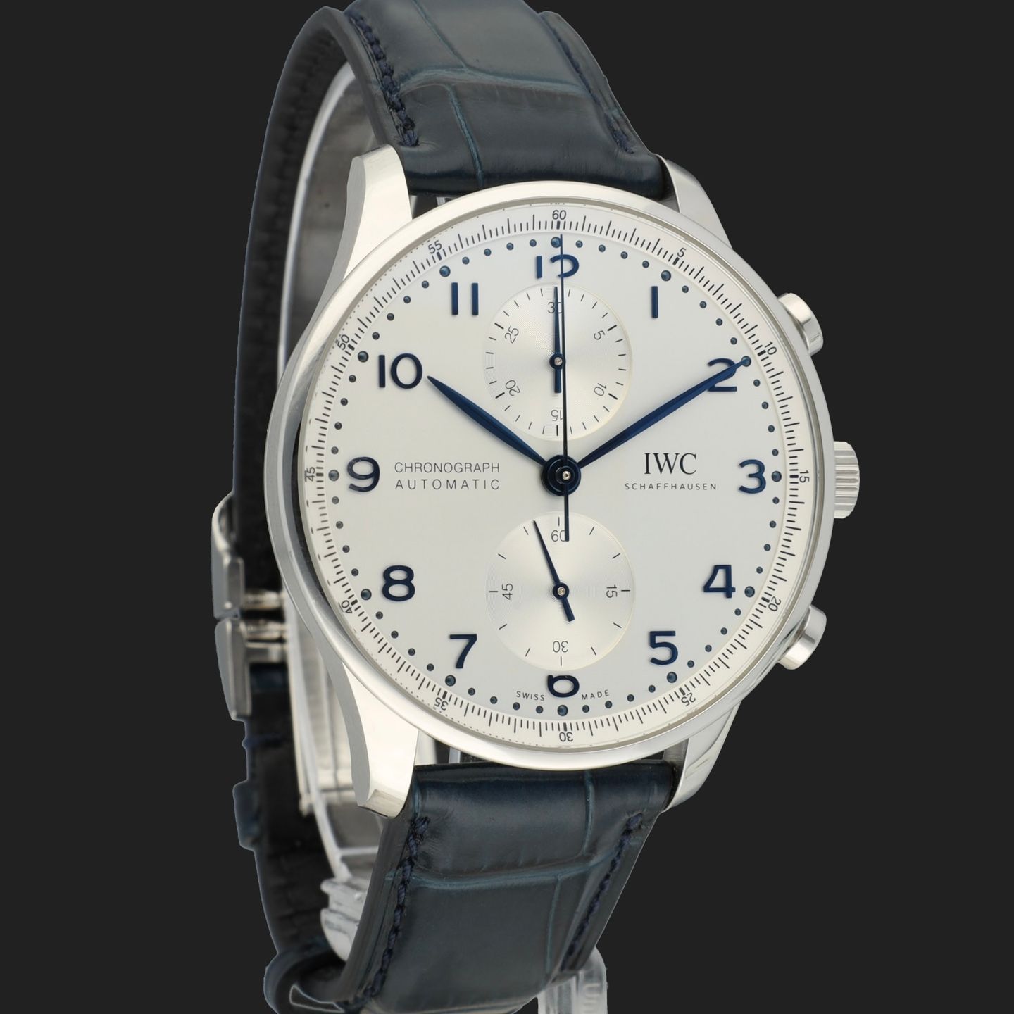 IWC Portuguese Chronograph IW371605 (2024) - Zilver wijzerplaat 41mm Staal (4/8)