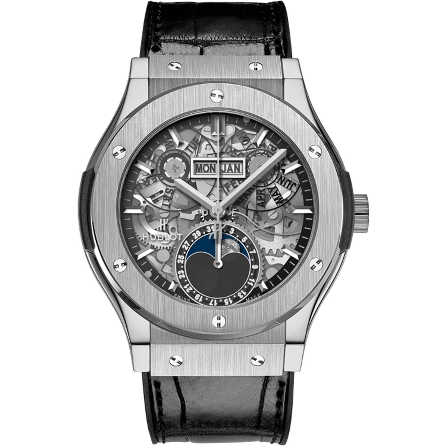 Hublot Classic Fusion Aerofusion 547.NX.0170.LR (2025) - Transparent dial 42 mm Titanium case (1/1)