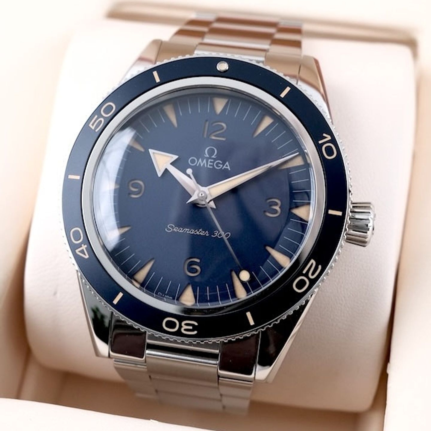 Omega Seamaster 300 234.30.41.21.03.001 (2022) - Blauw wijzerplaat 41mm Staal (1/8)