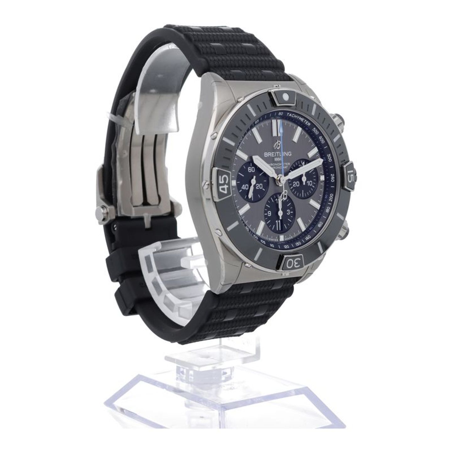 Breitling Super Chronomat EB0136251M1S1 (2025) - Grey dial 44 mm Titanium case (7/7)