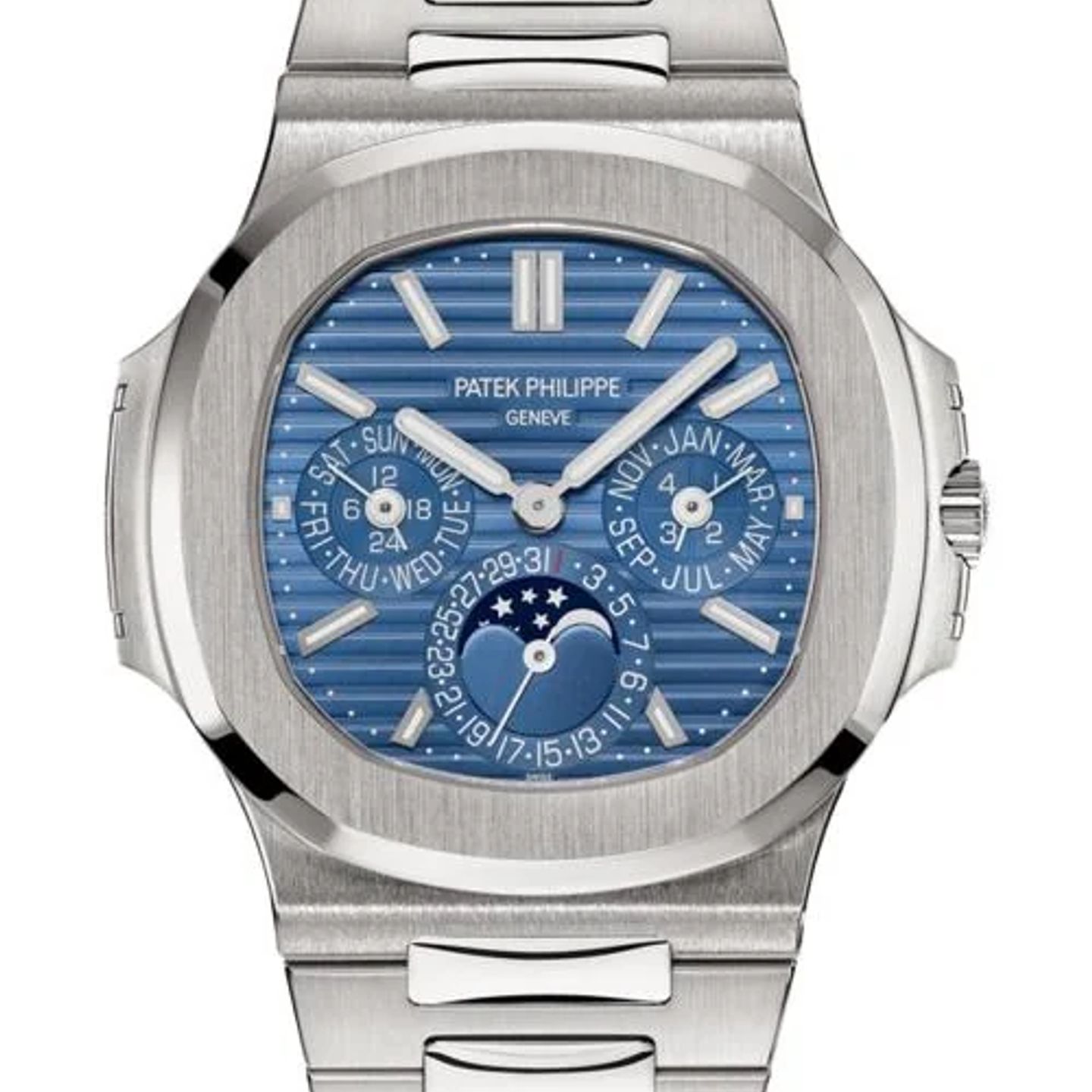Patek Philippe Nautilus 5740/1G-001 (2026) - 40mm Witgoud (1/2)
