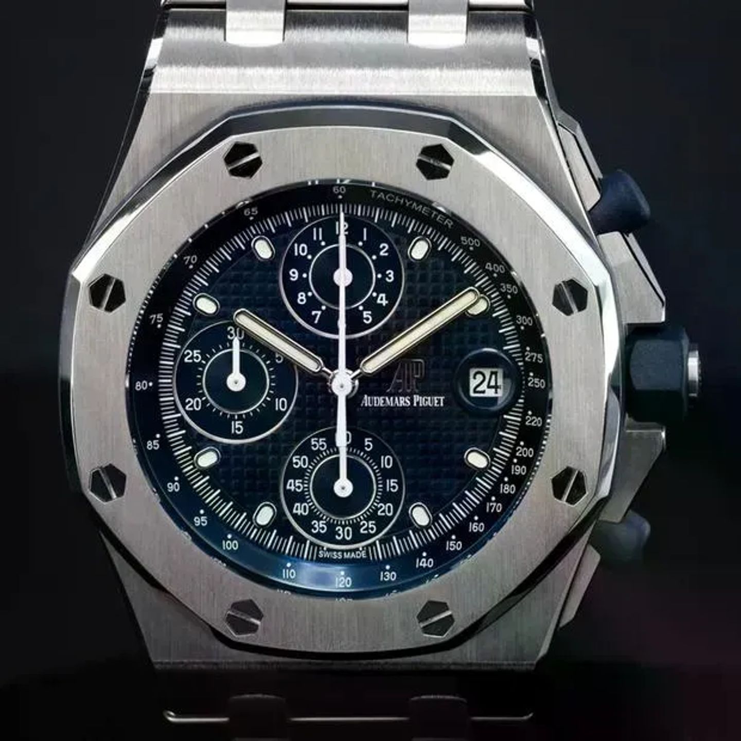 Audemars Piguet Royal Oak Offshore 26238ST.OO.2000ST.01 (2024) - Blue dial 42 mm Steel case (3/6)