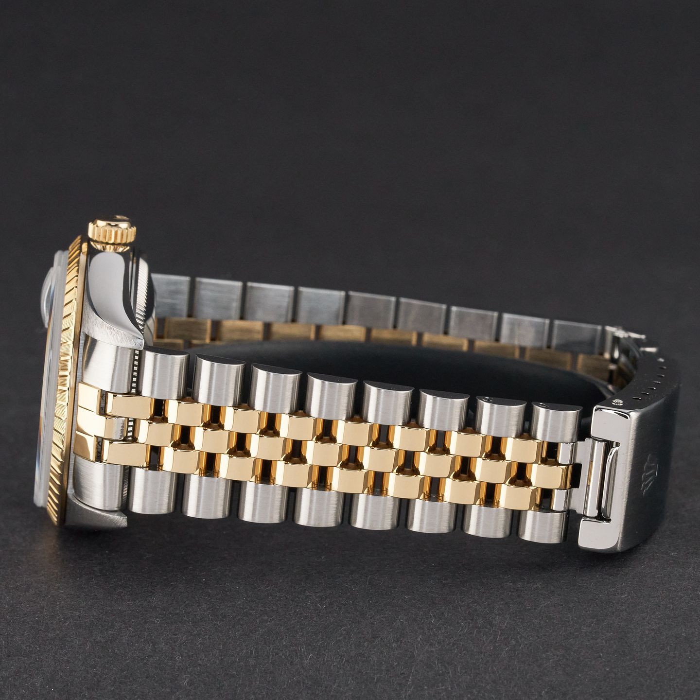 Rolex Oyster Perpetual Date 15223 (1991) - 34 mm Gold/Steel case (5/8)